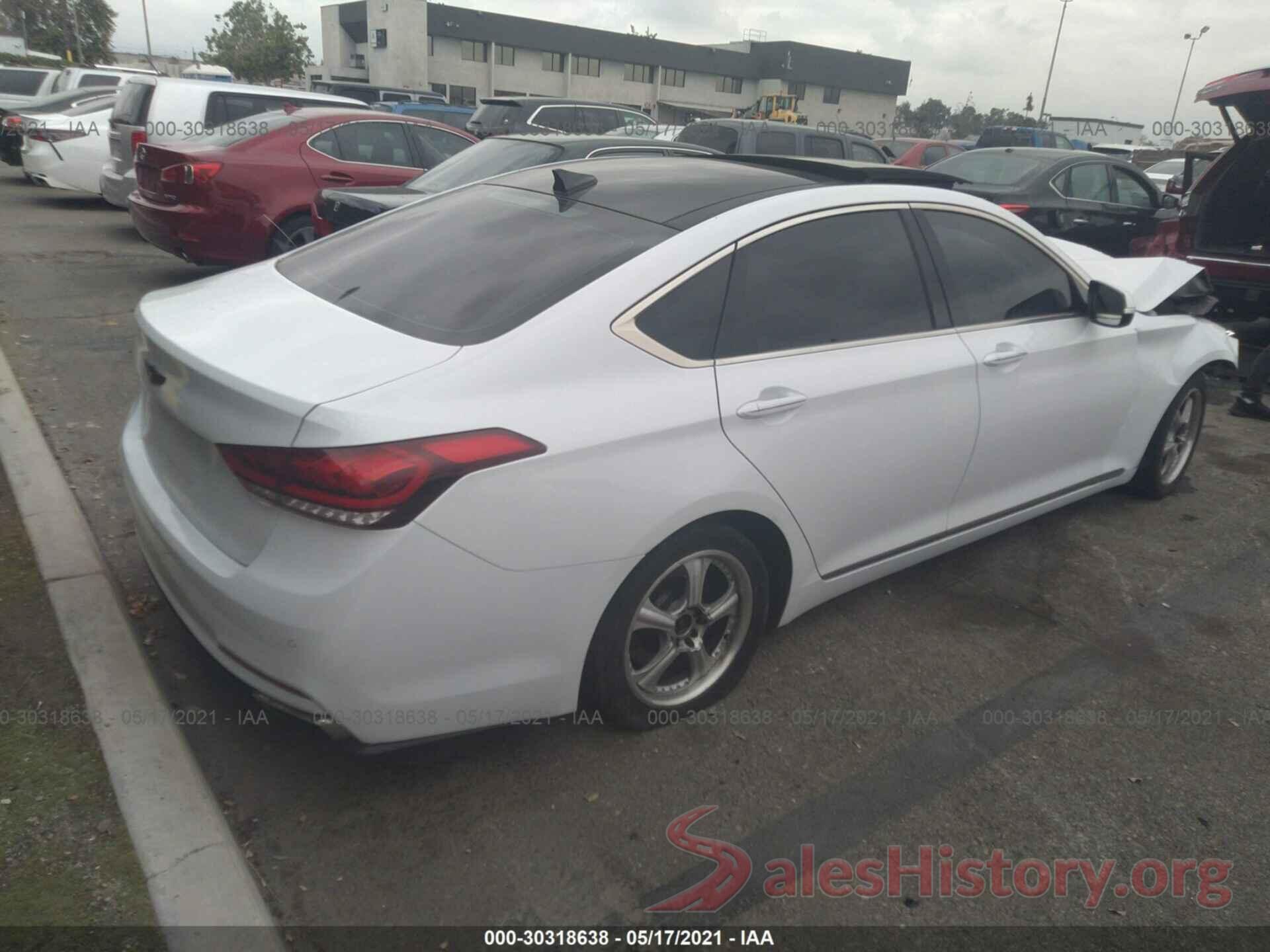 KMHGN4JE1GU140297 2016 HYUNDAI GENESIS