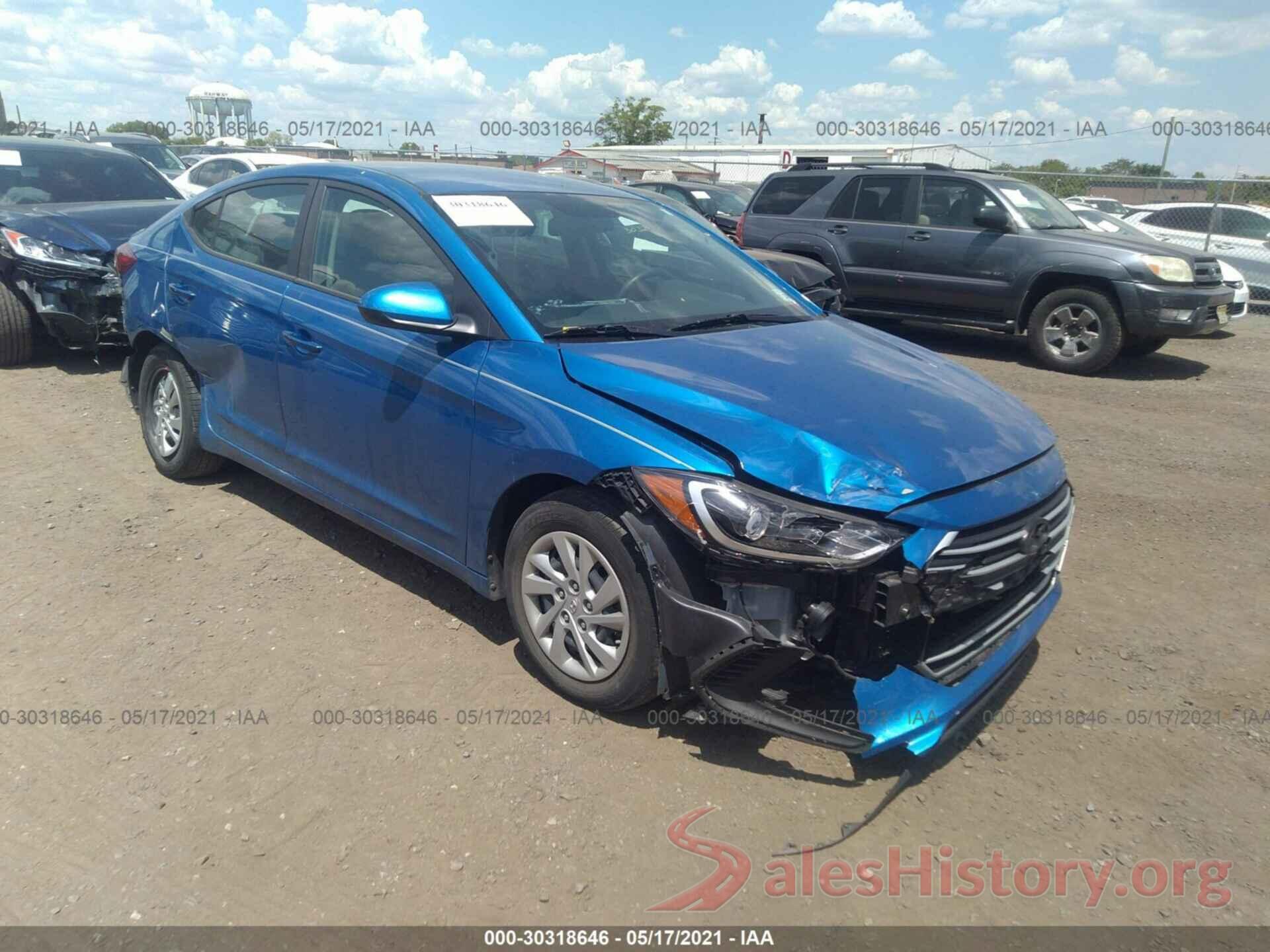 KMHD74LFXJU574065 2018 HYUNDAI ELANTRA