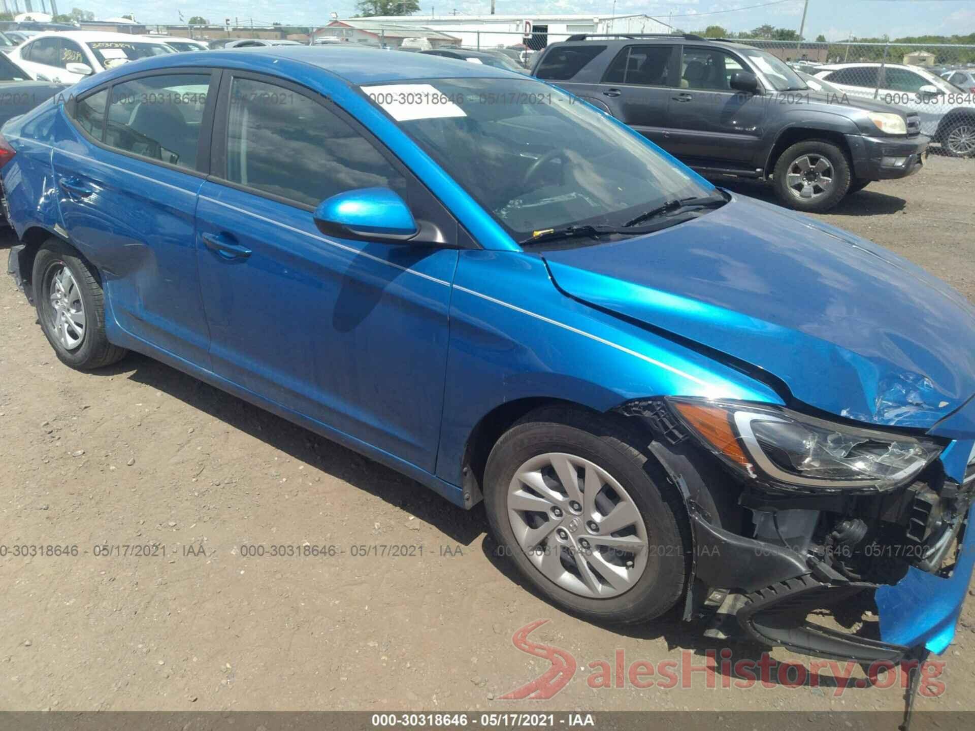 KMHD74LFXJU574065 2018 HYUNDAI ELANTRA