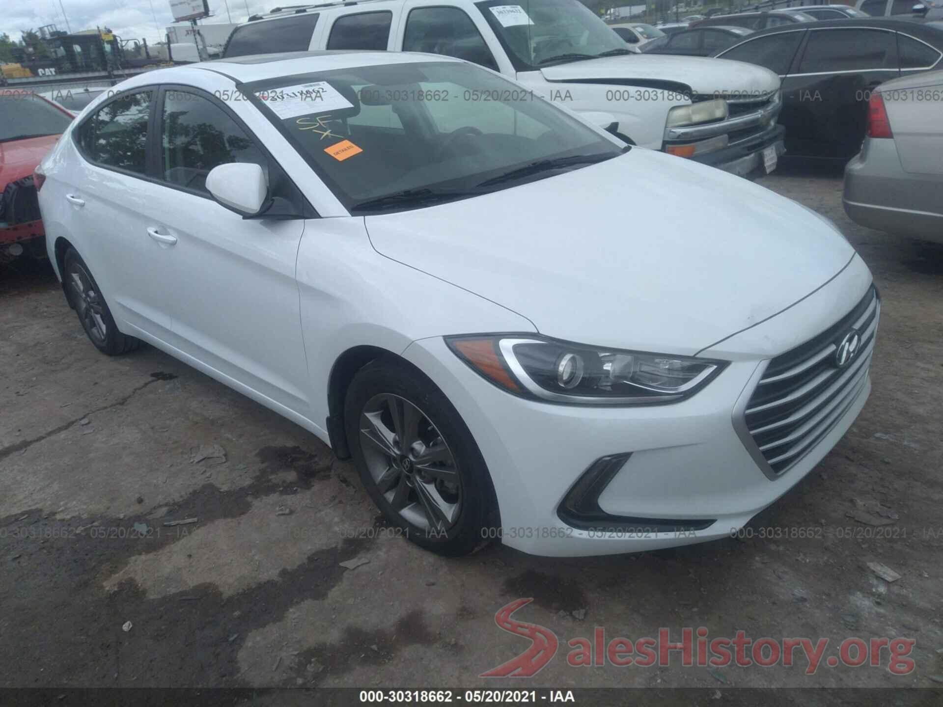 5NPD84LF8JH375933 2018 HYUNDAI ELANTRA