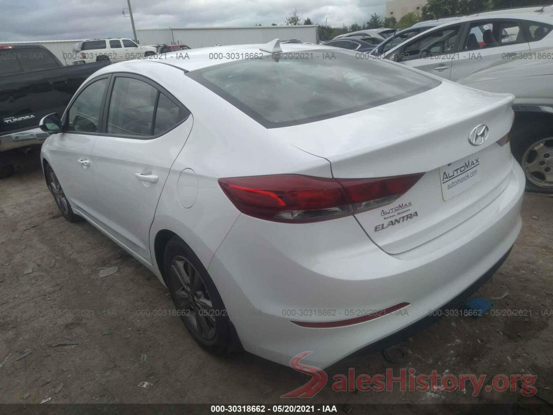 5NPD84LF8JH375933 2018 HYUNDAI ELANTRA