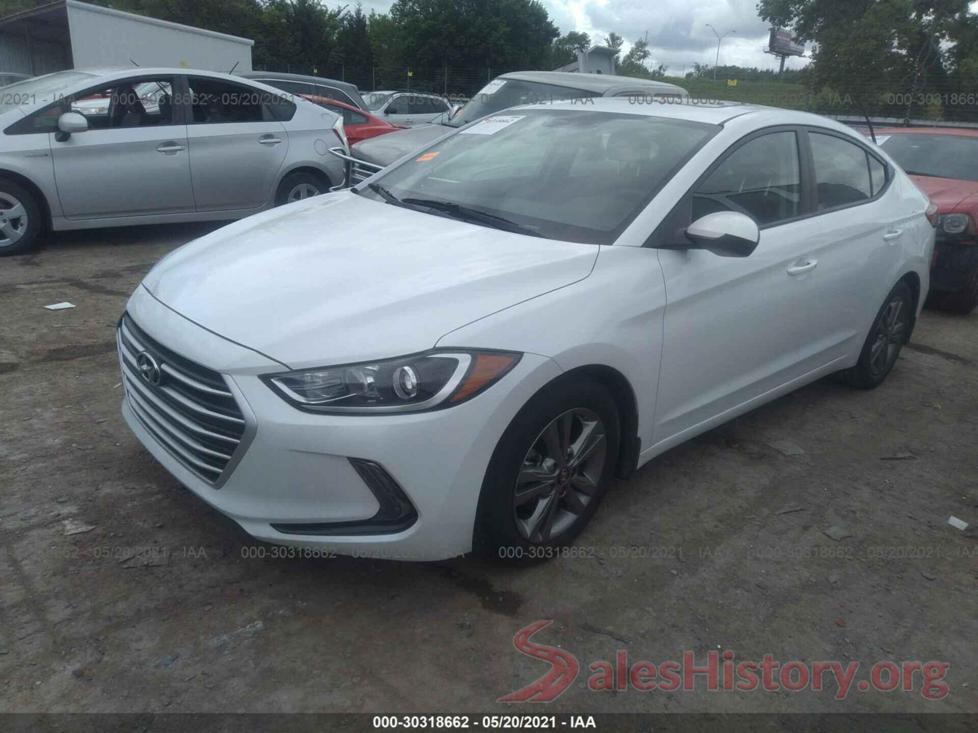 5NPD84LF8JH375933 2018 HYUNDAI ELANTRA