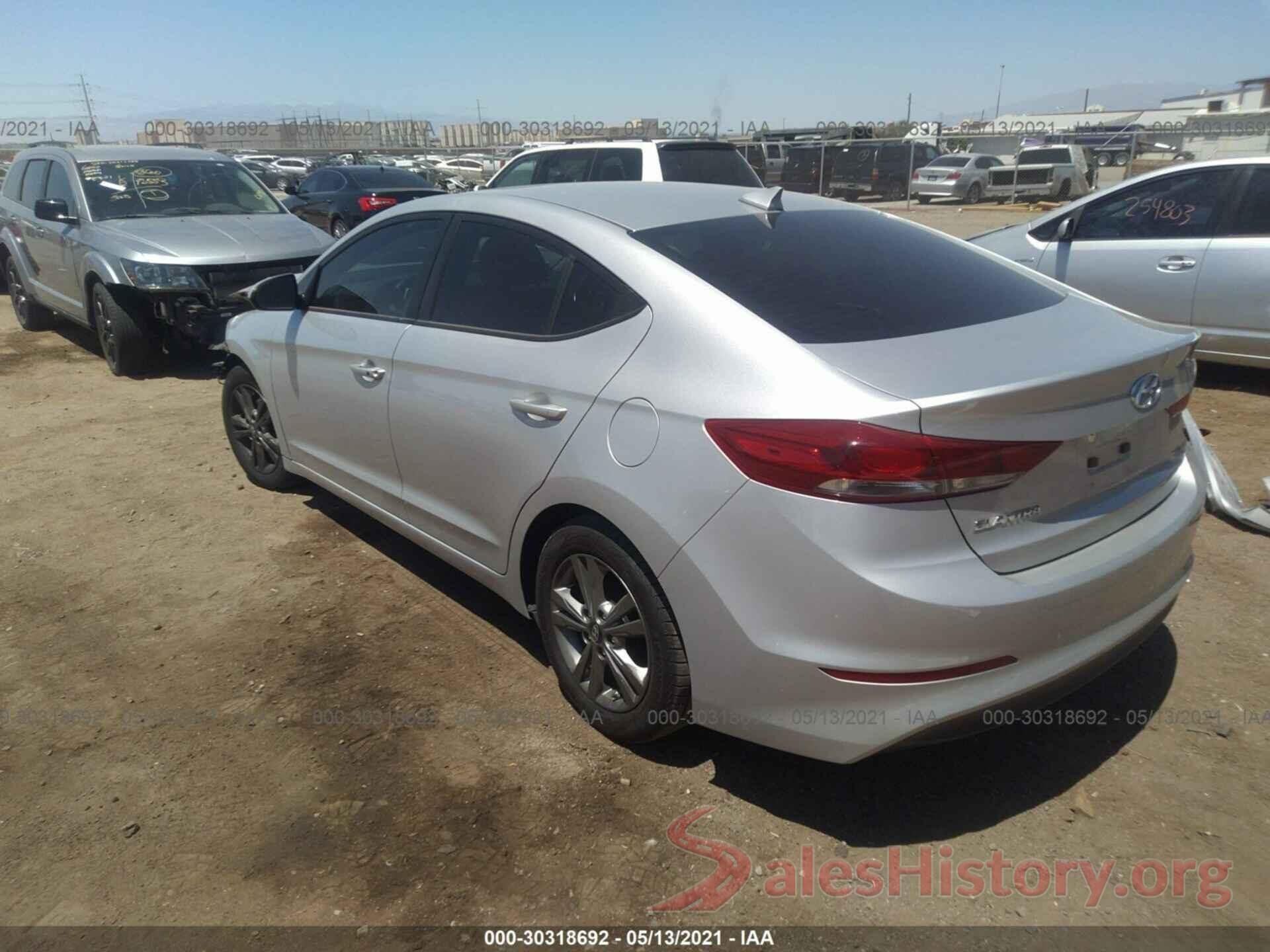 5NPD84LF9HH167201 2017 HYUNDAI ELANTRA