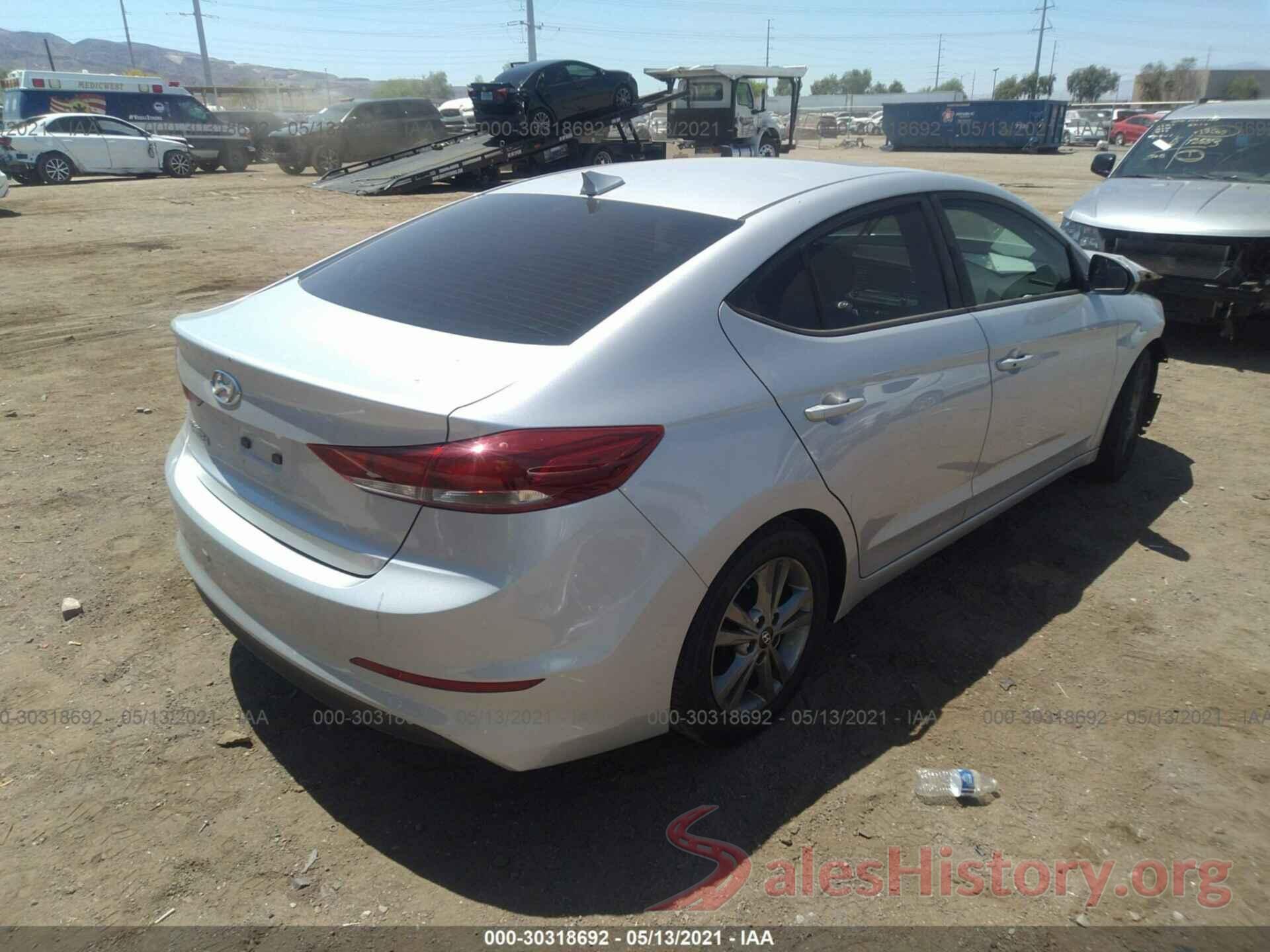 5NPD84LF9HH167201 2017 HYUNDAI ELANTRA