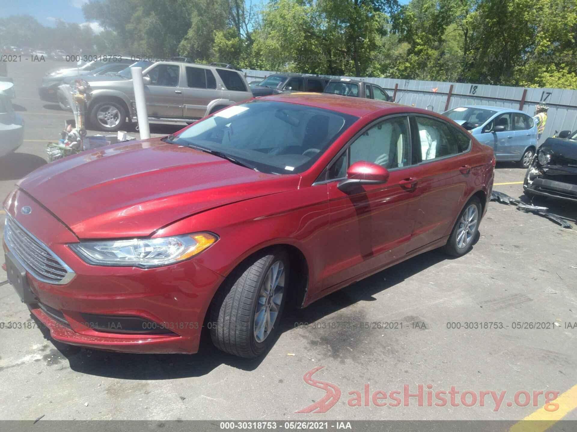 3FA6P0HDXHR195149 2017 FORD FUSION