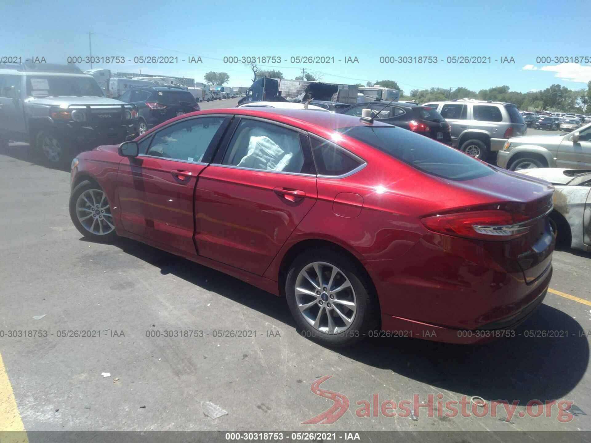 3FA6P0HDXHR195149 2017 FORD FUSION