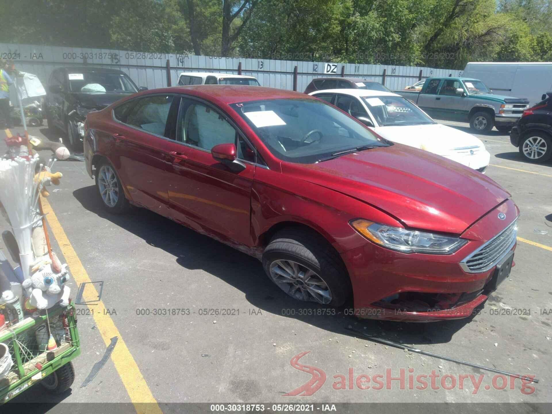 3FA6P0HDXHR195149 2017 FORD FUSION