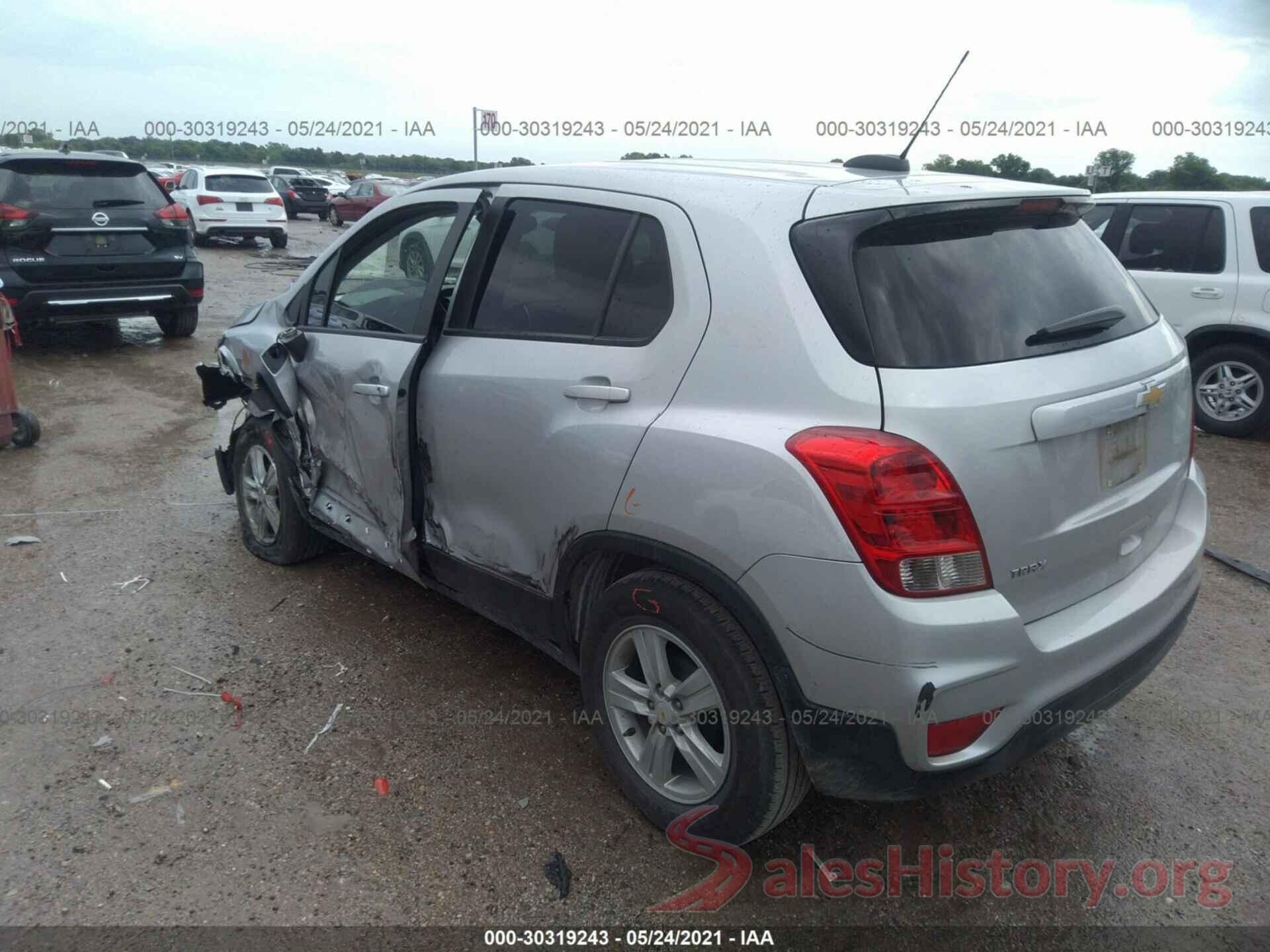 KL7CJKSB1LB323239 2020 CHEVROLET TRAX