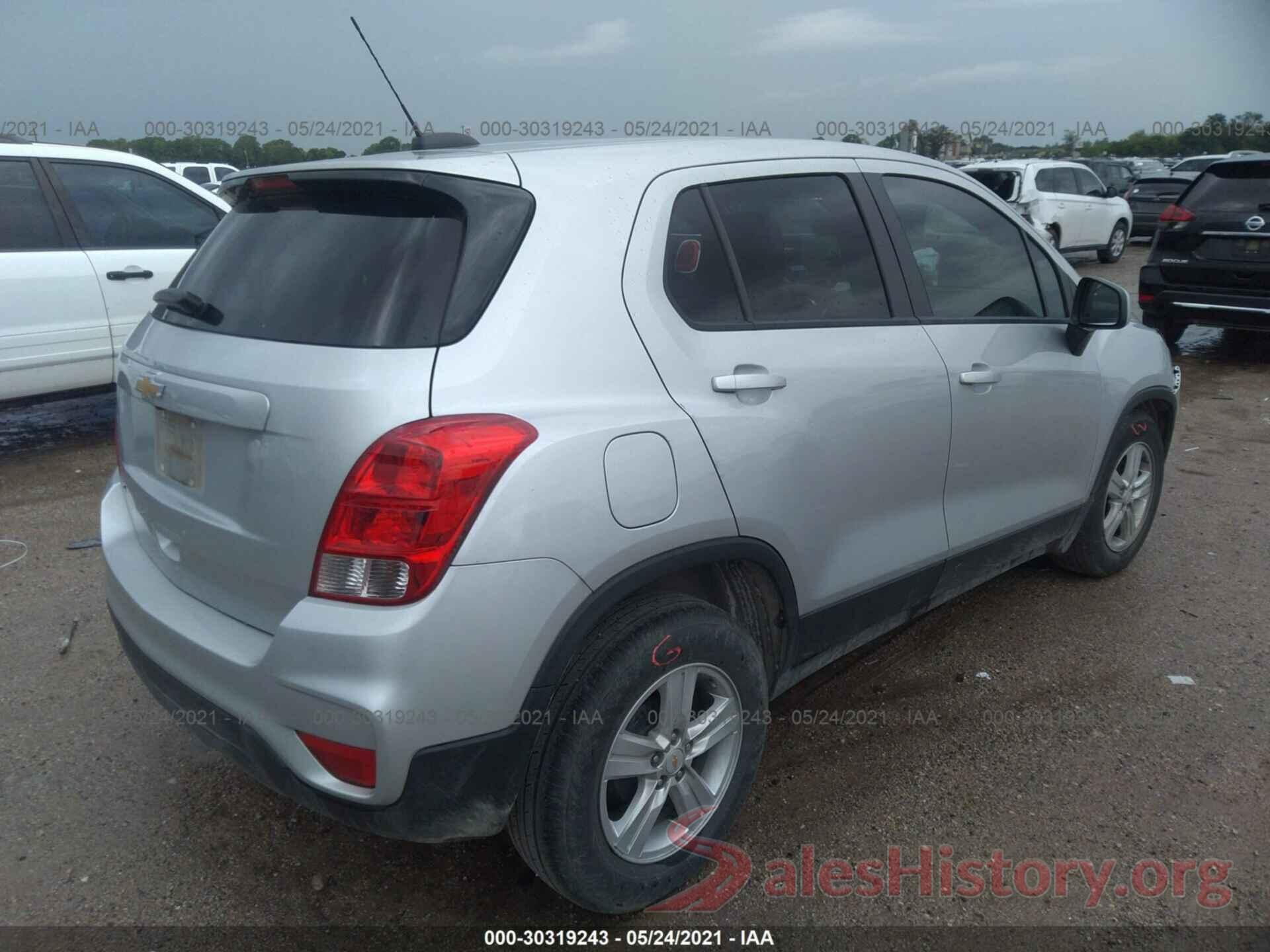 KL7CJKSB1LB323239 2020 CHEVROLET TRAX