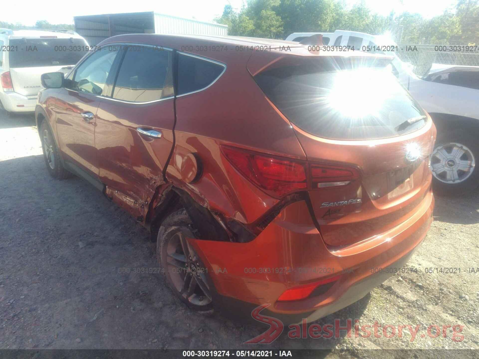 5XYZT3LB1HG398712 2017 HYUNDAI SANTA FE SPORT