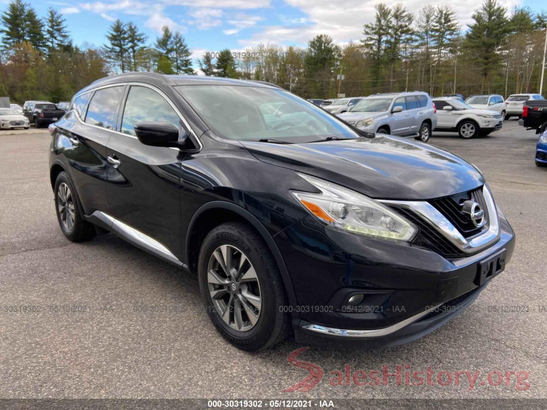 5N1AZ2MH2GN123734 2016 NISSAN MURANO