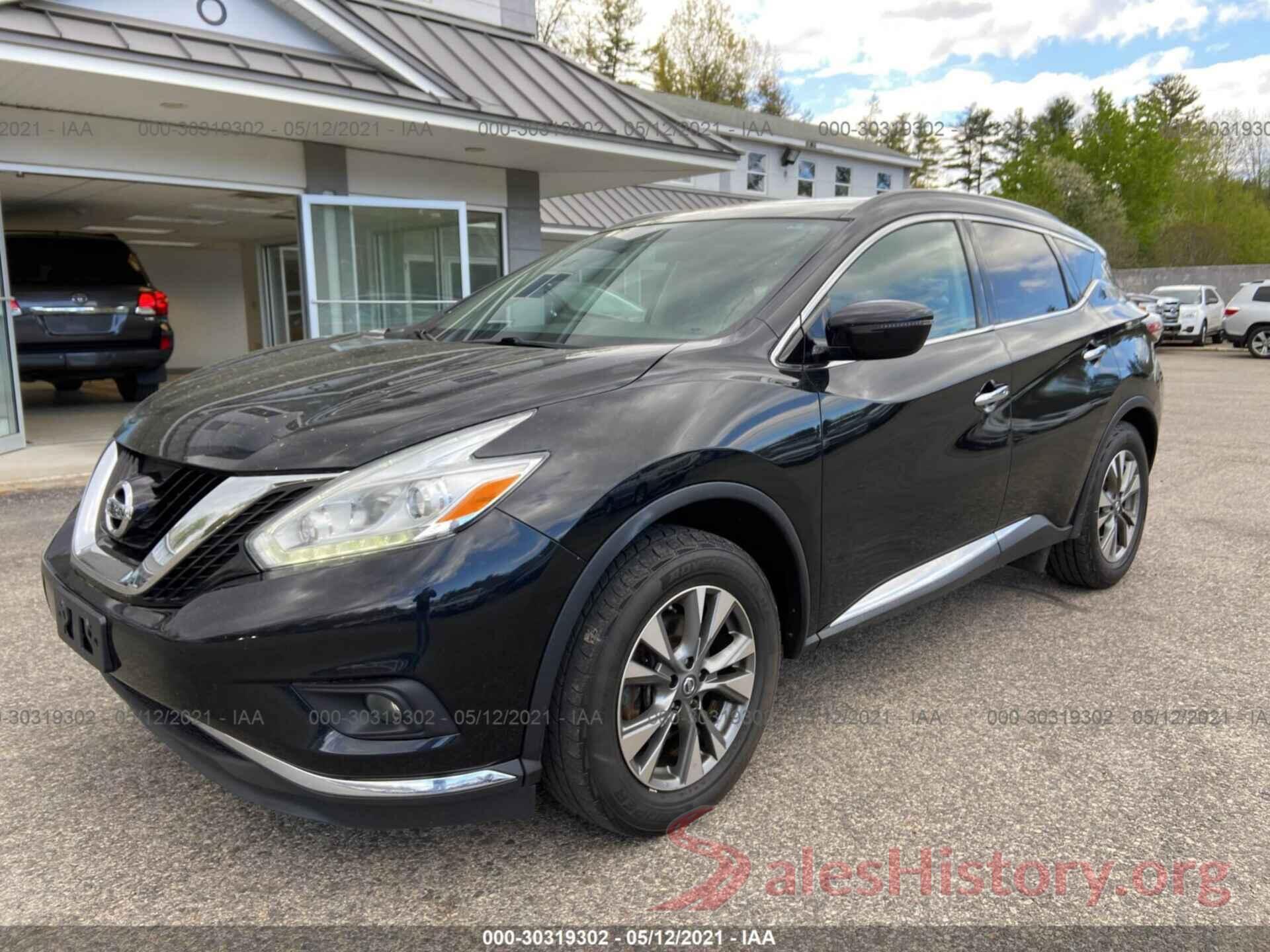 5N1AZ2MH2GN123734 2016 NISSAN MURANO