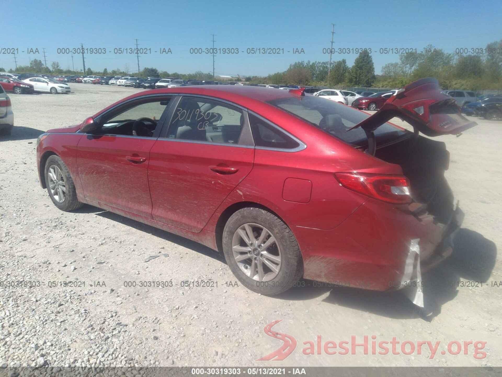 5NPE24AF4HH567398 2017 HYUNDAI SONATA