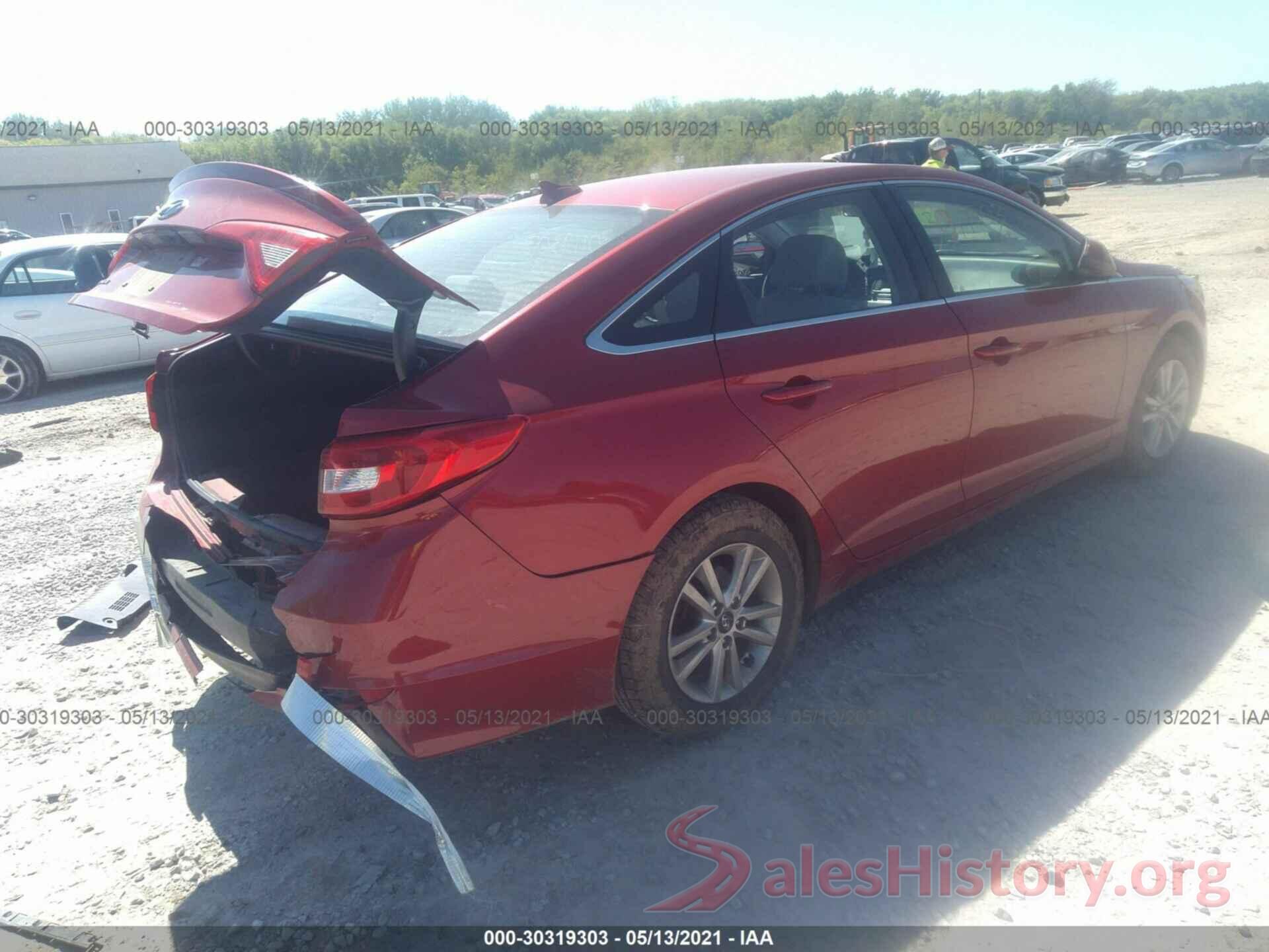 5NPE24AF4HH567398 2017 HYUNDAI SONATA