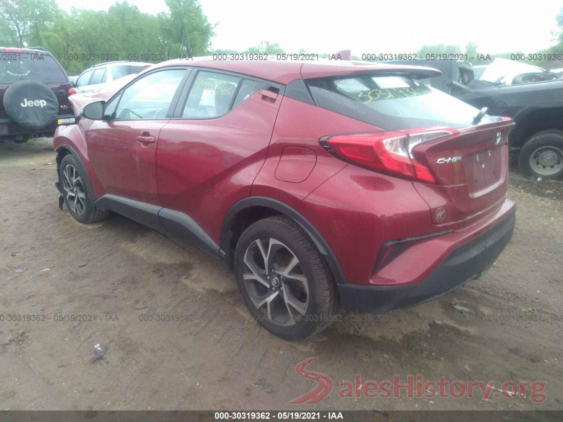 NMTKHMBX6JR019734 2018 TOYOTA C-HR