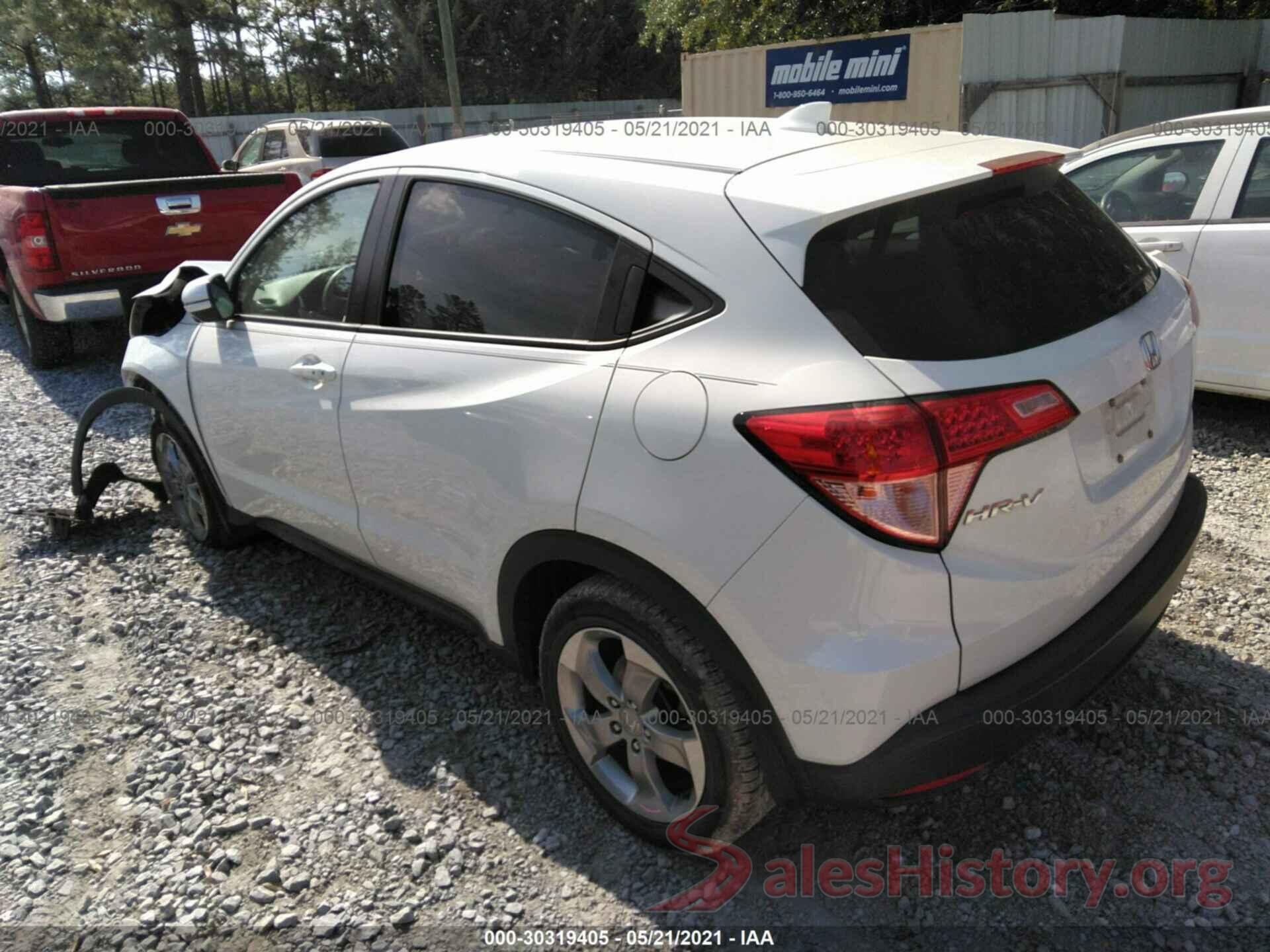 3CZRU5H53GM755525 2016 HONDA HR-V