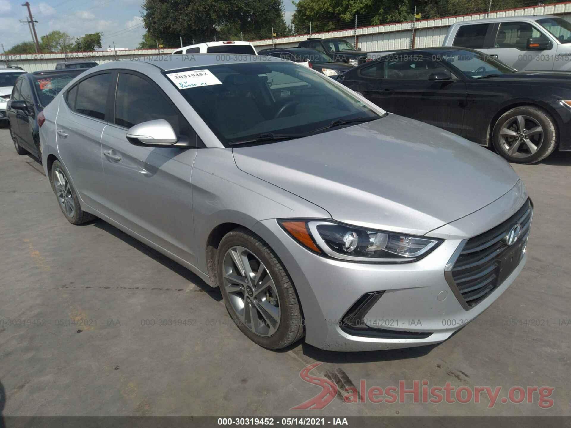 KMHD84LF5JU537115 2018 HYUNDAI ELANTRA