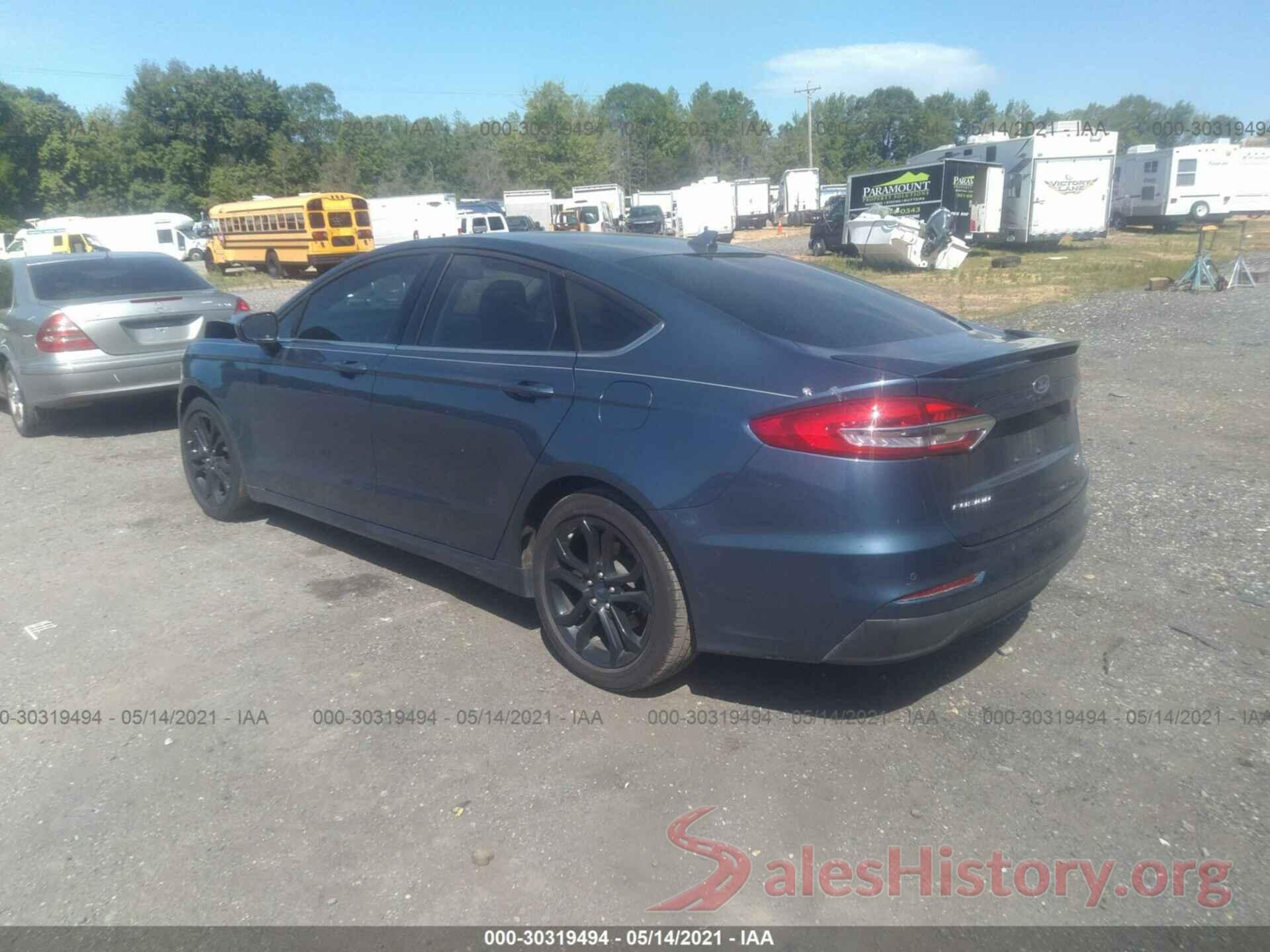 3FA6P0HD0KR230644 2019 FORD FUSION