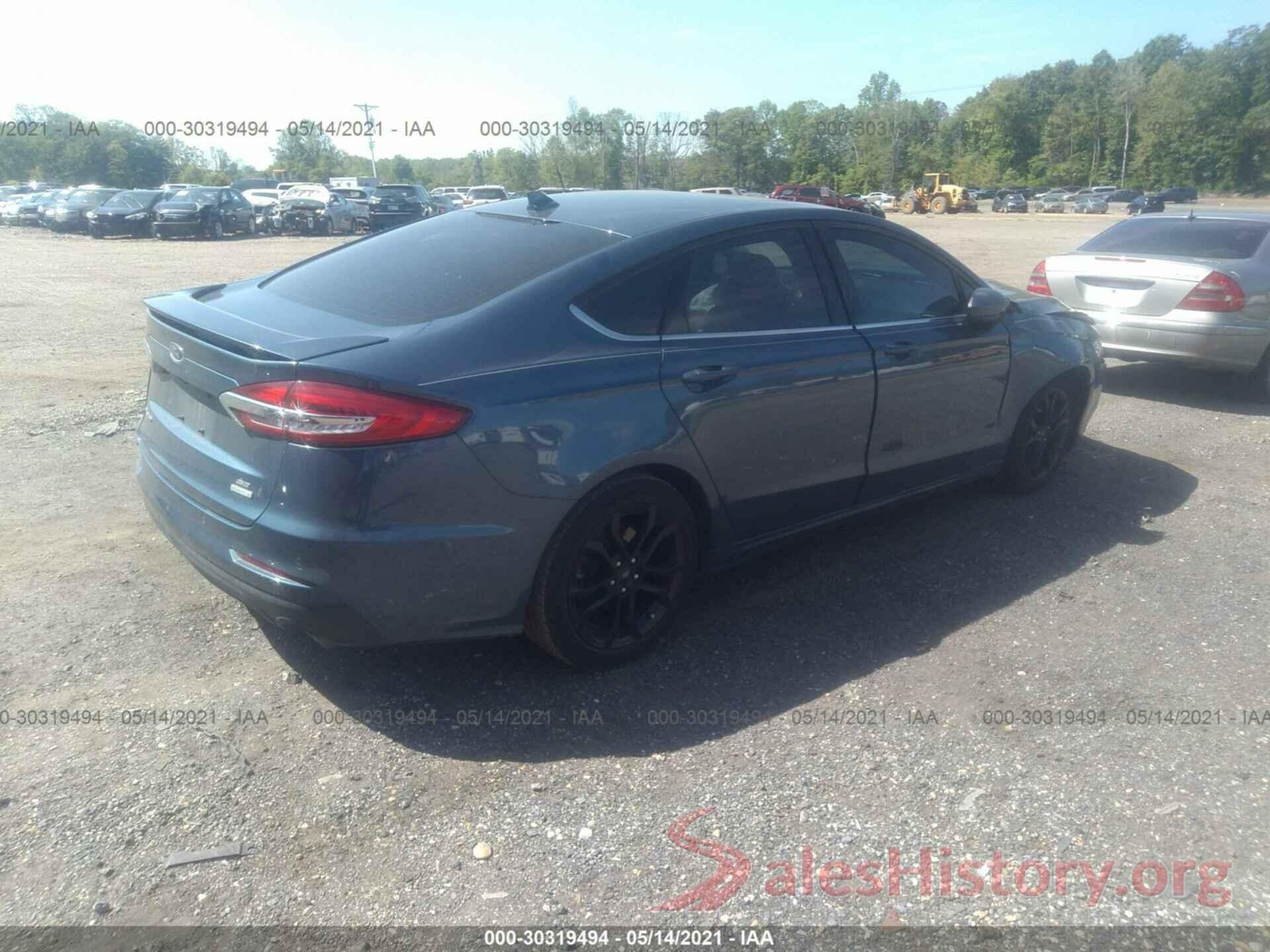 3FA6P0HD0KR230644 2019 FORD FUSION