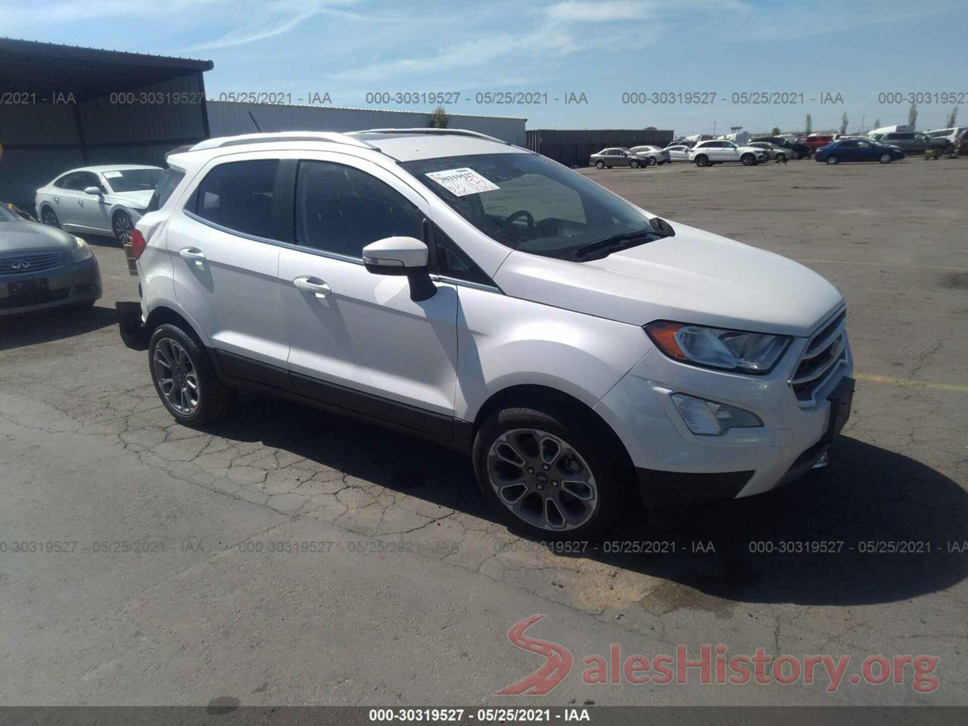 MAJ3S2KE2KC288526 2019 FORD ECOSPORT