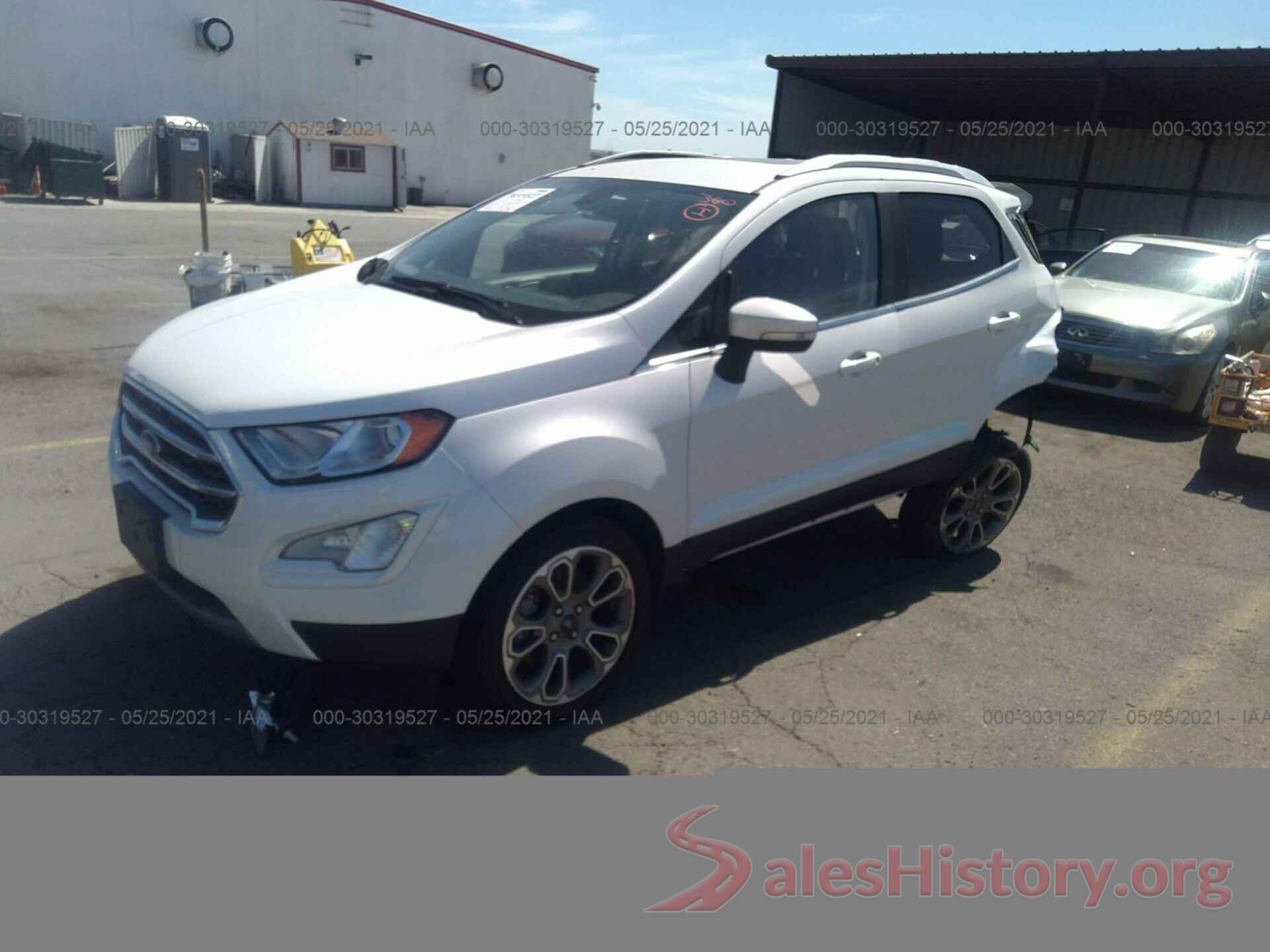 MAJ3S2KE2KC288526 2019 FORD ECOSPORT