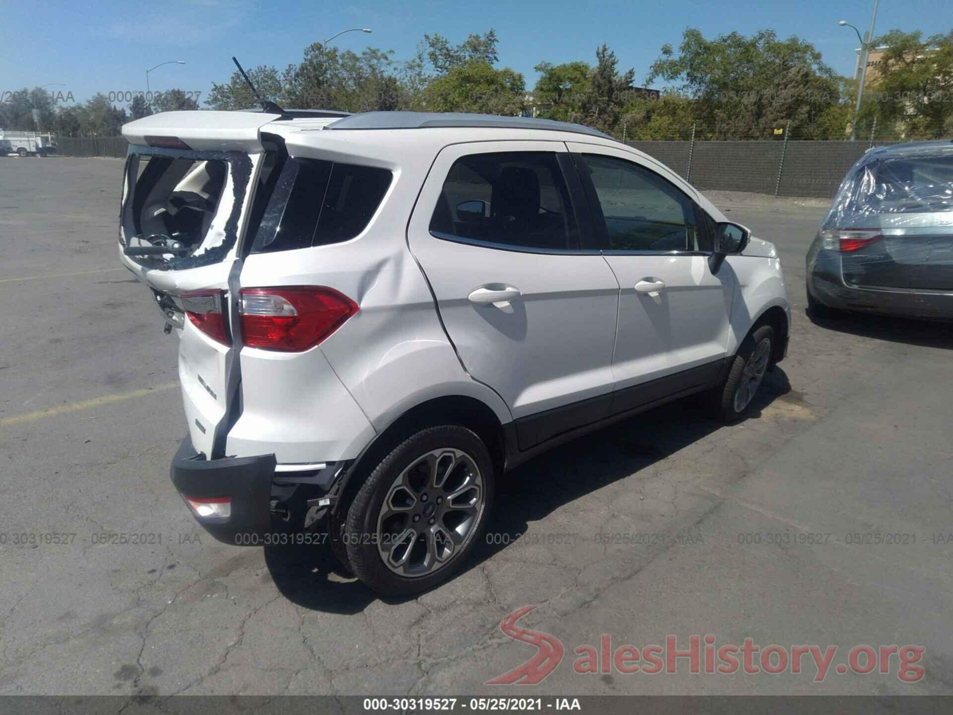 MAJ3S2KE2KC288526 2019 FORD ECOSPORT