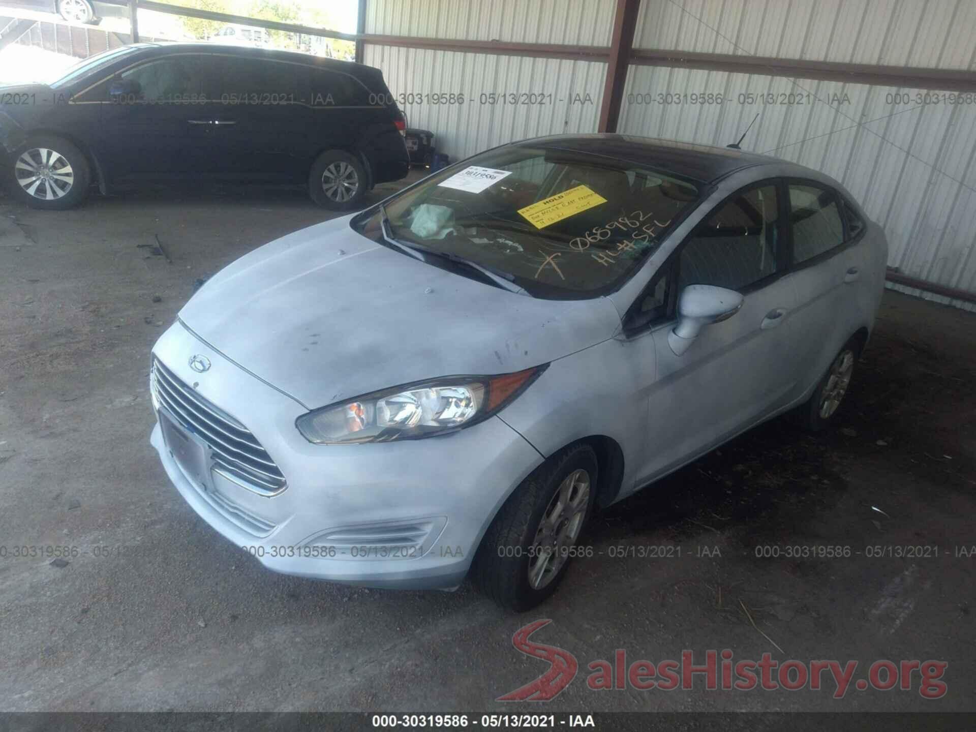 3FADP4BJ6GM185226 2016 FORD FIESTA