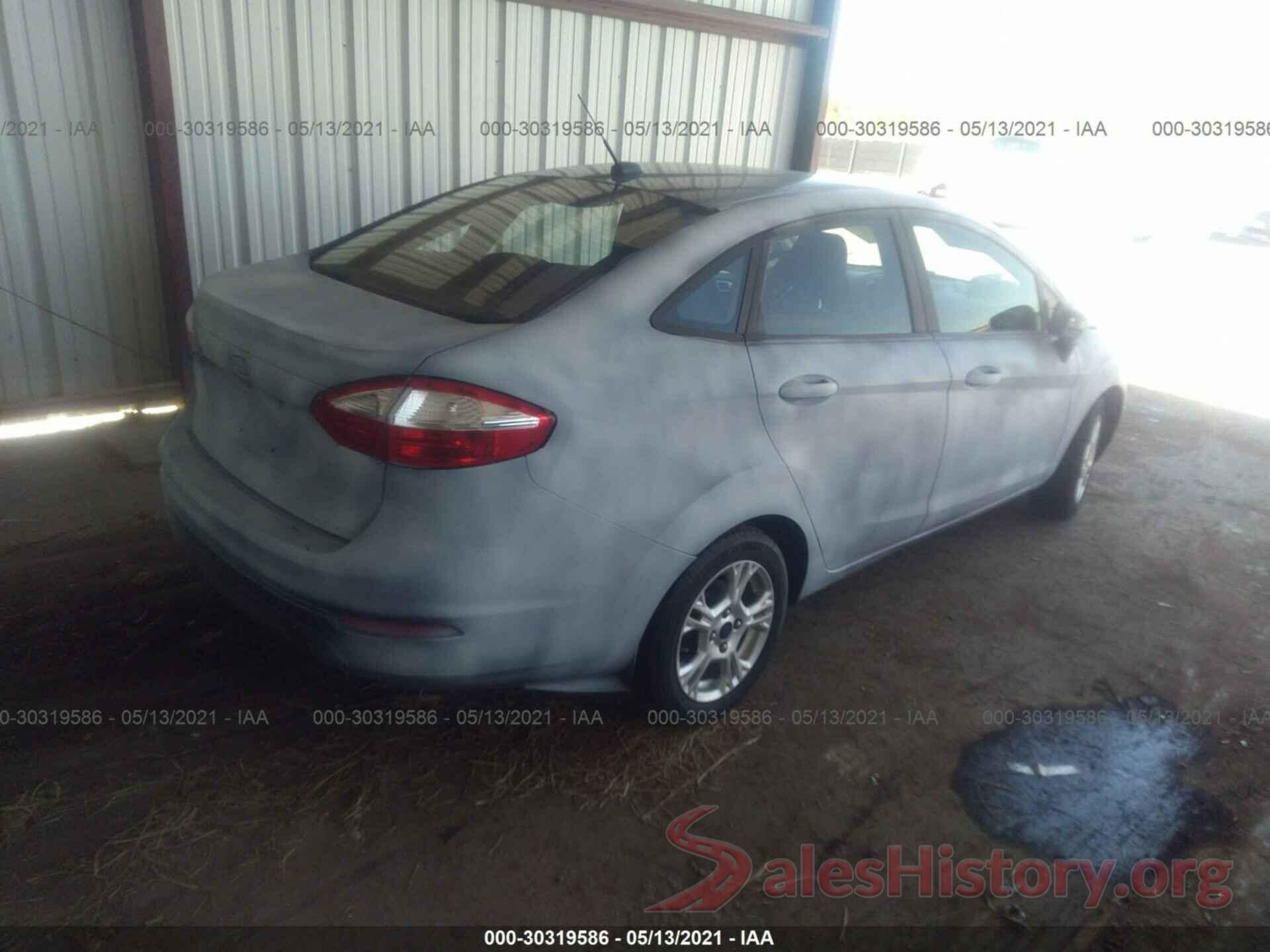 3FADP4BJ6GM185226 2016 FORD FIESTA