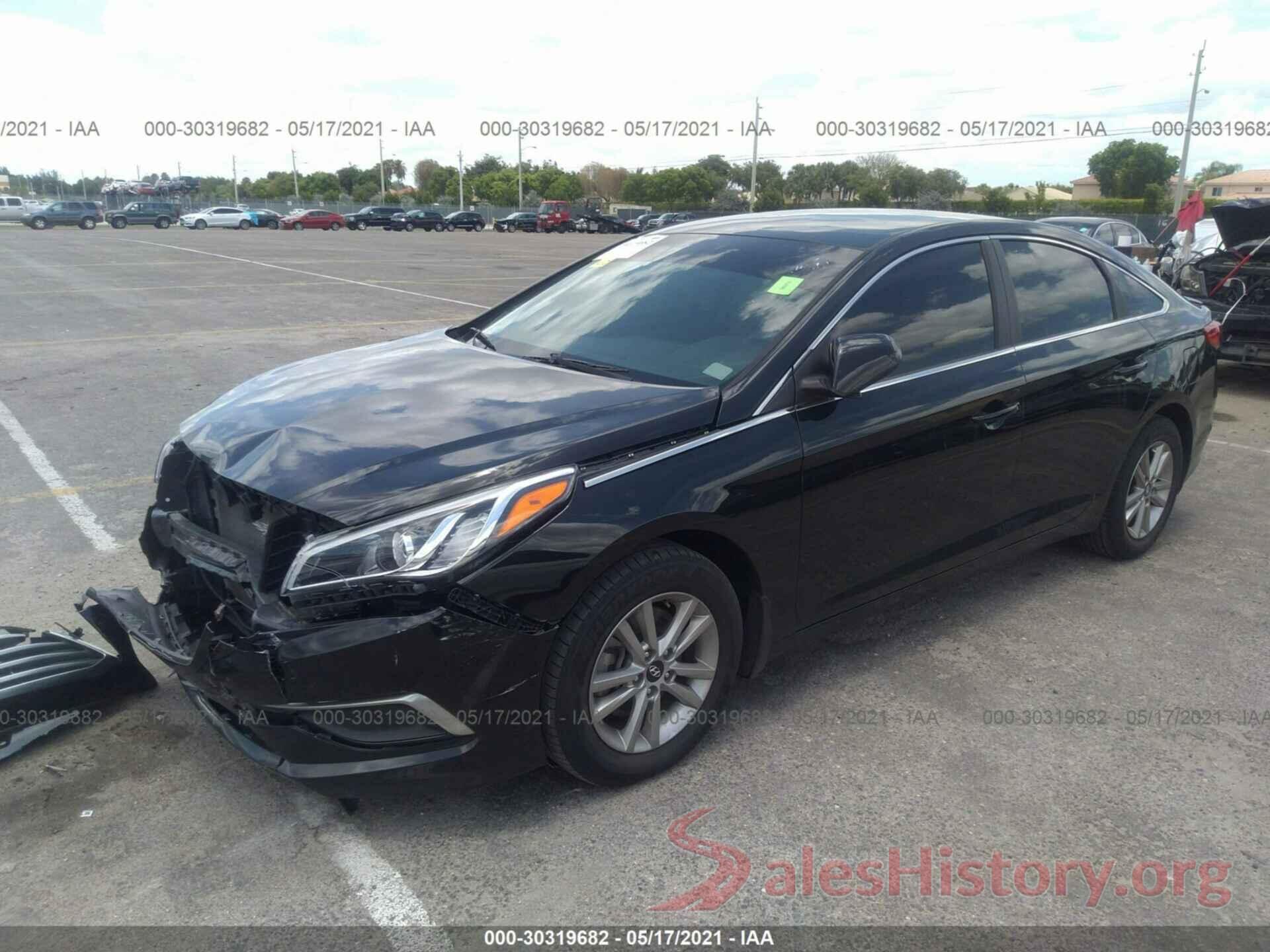 5NPE24AF7HH450592 2017 HYUNDAI SONATA