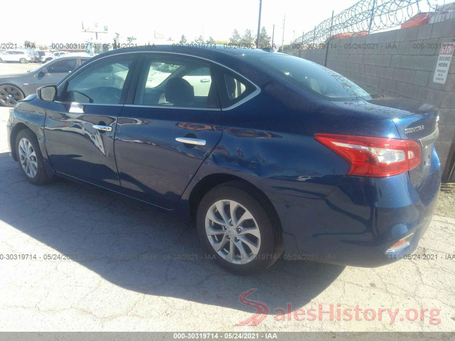 3N1AB7AP0KY395490 2019 NISSAN SENTRA