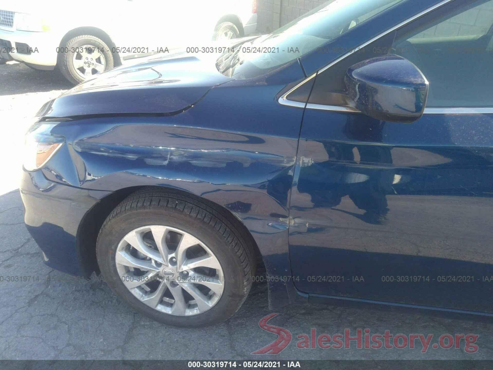 3N1AB7AP0KY395490 2019 NISSAN SENTRA