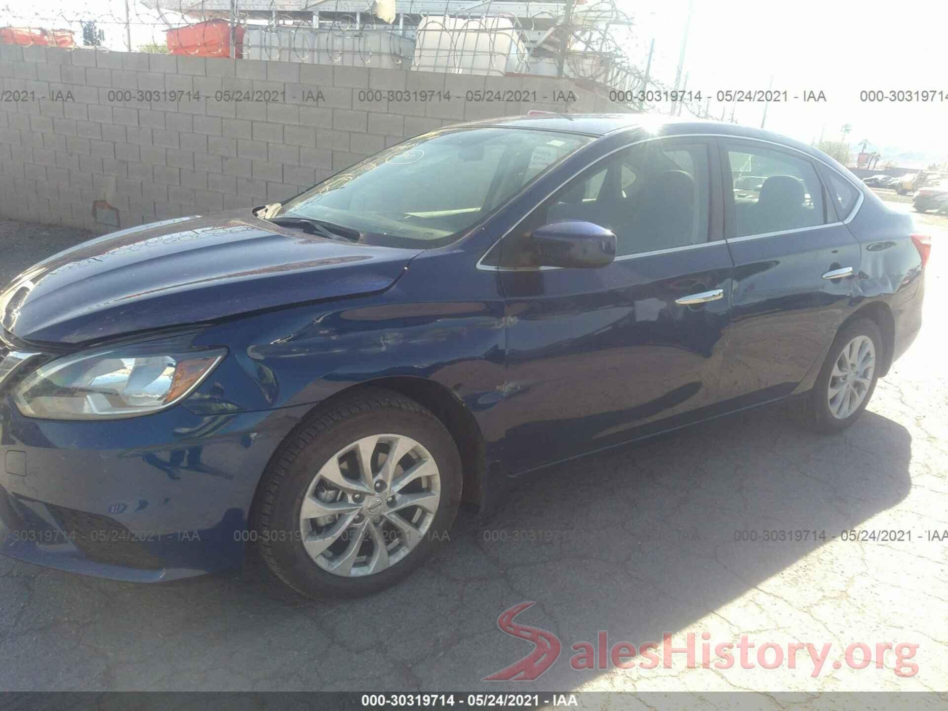 3N1AB7AP0KY395490 2019 NISSAN SENTRA