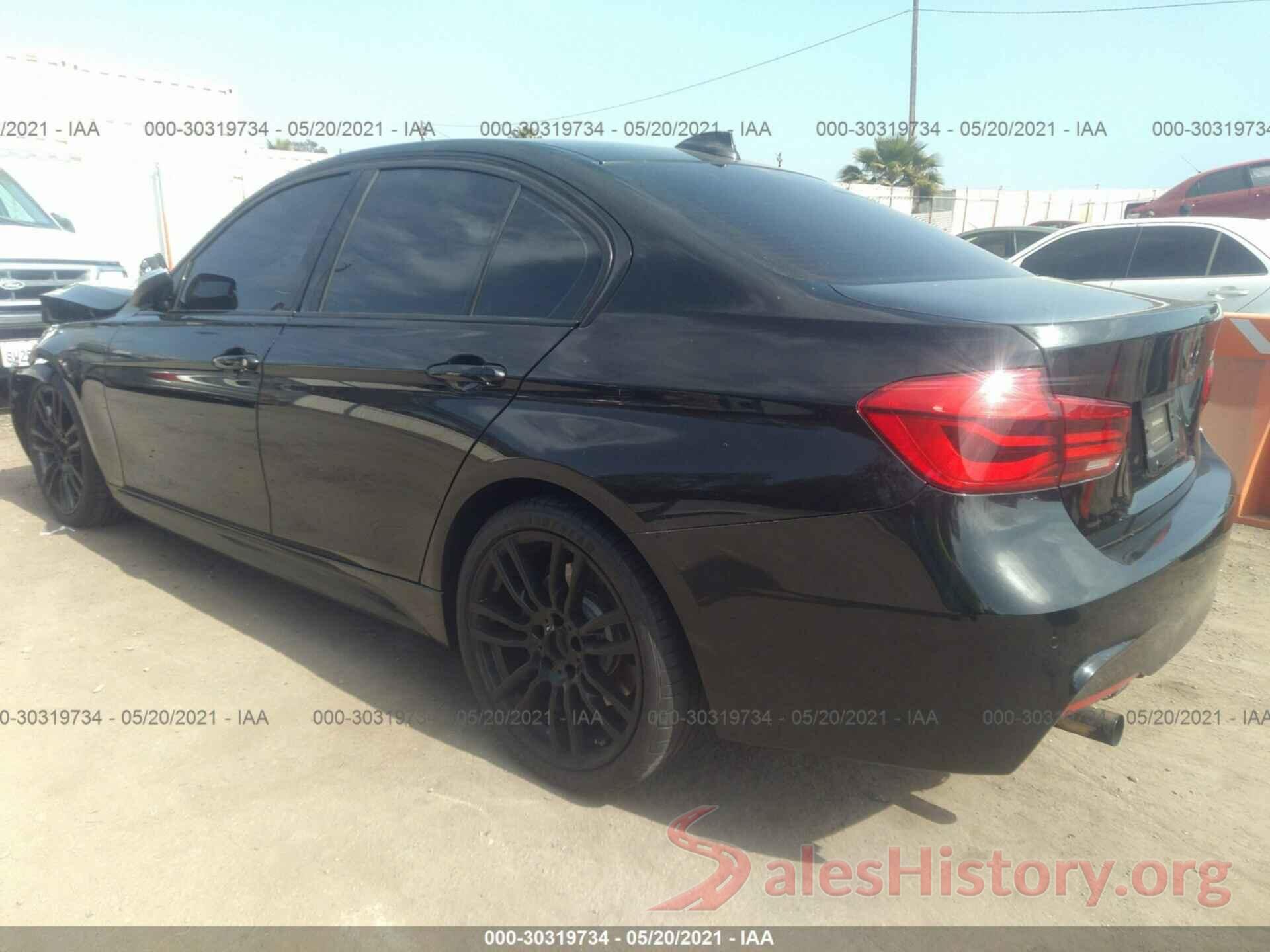 WBA8B3G59GNT62242 2016 BMW 3 SERIES