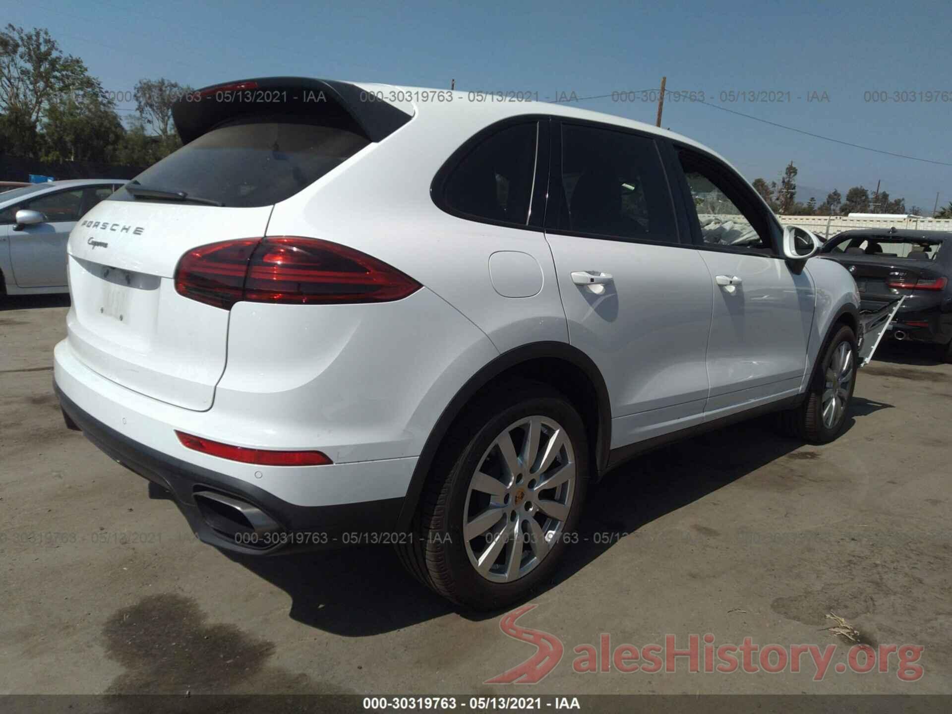 WP1AA2A22GKA09793 2016 PORSCHE CAYENNE