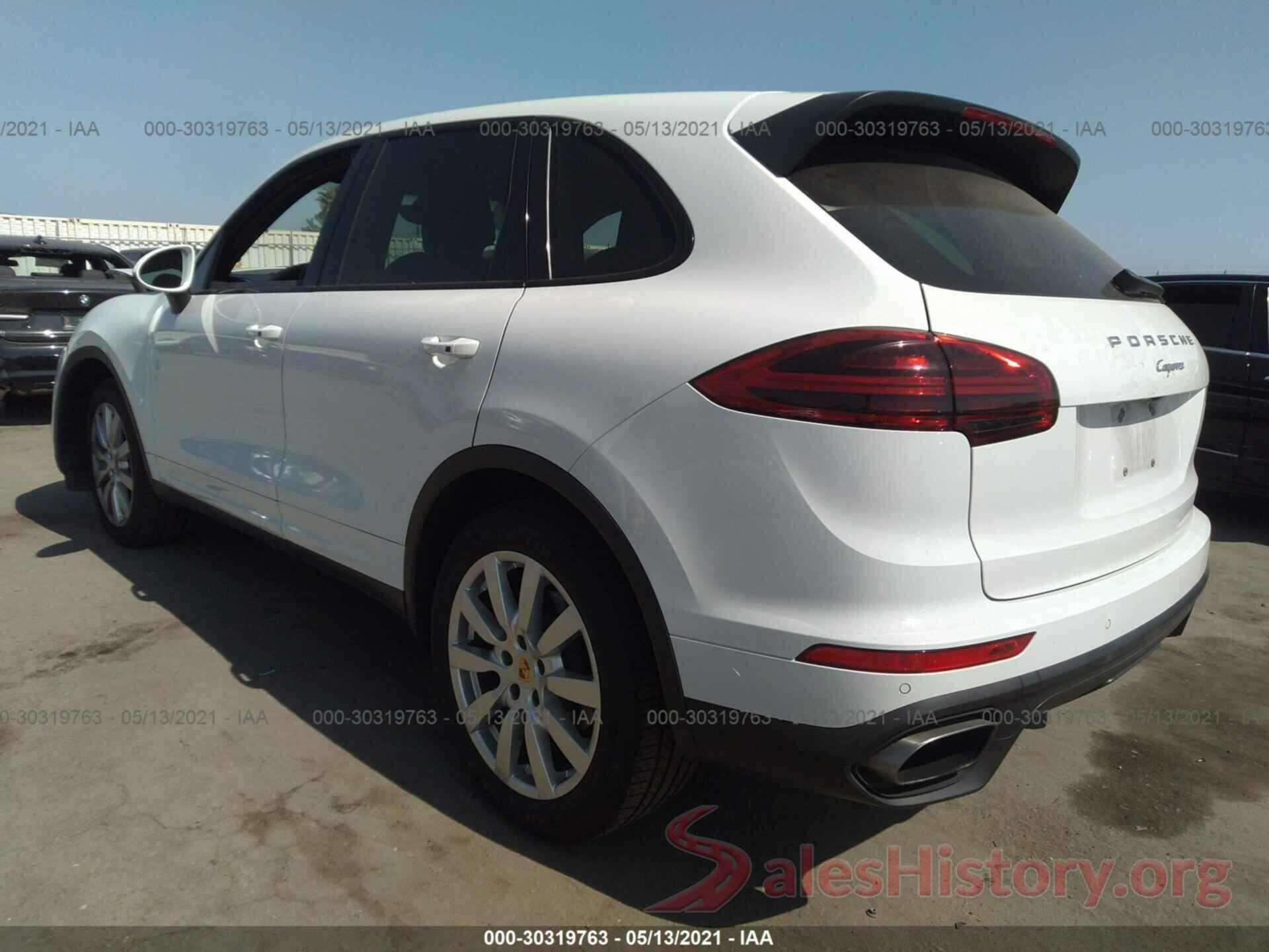 WP1AA2A22GKA09793 2016 PORSCHE CAYENNE