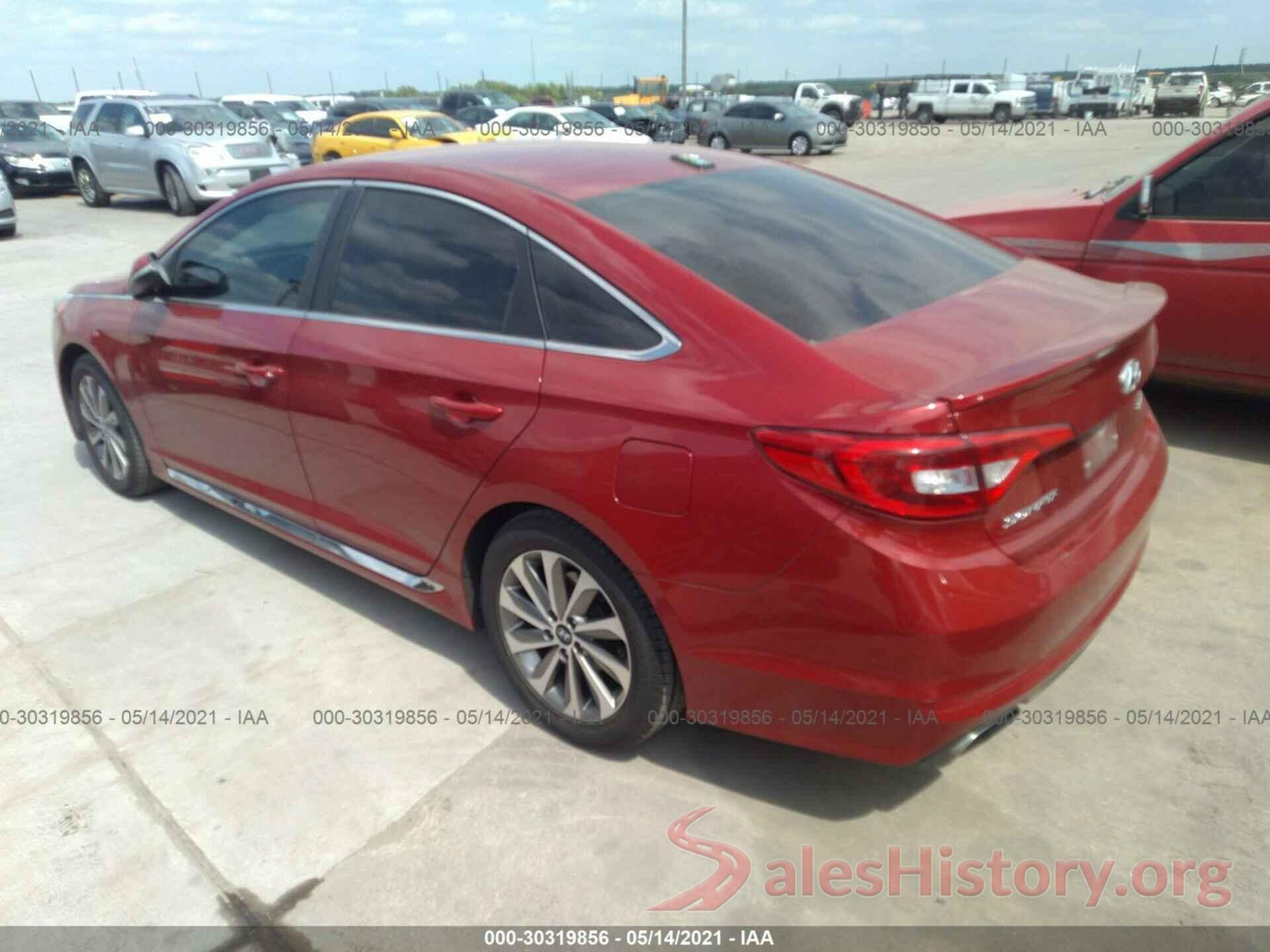 5NPE34AF4HH553921 2017 HYUNDAI SONATA