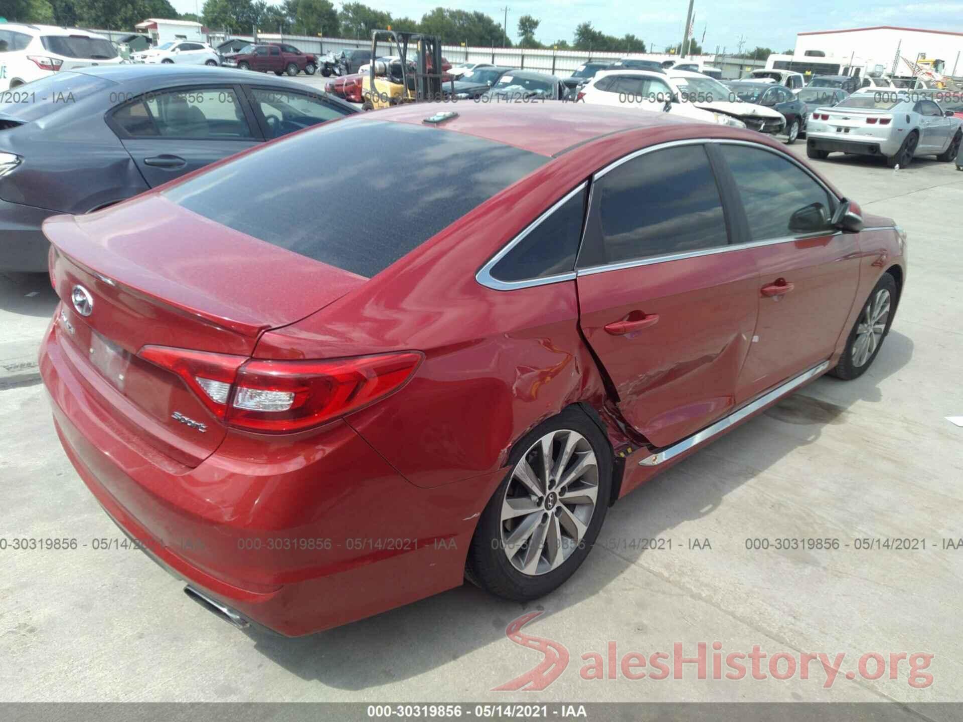 5NPE34AF4HH553921 2017 HYUNDAI SONATA