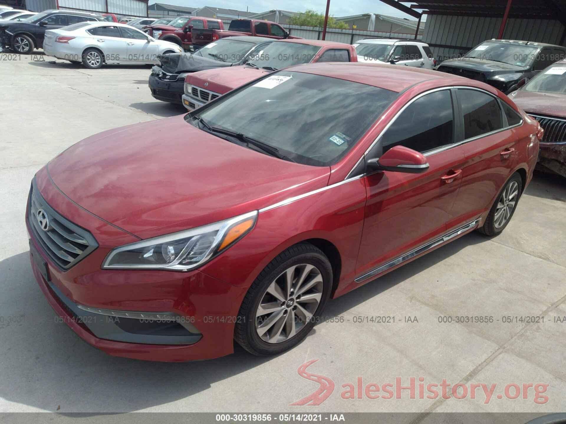 5NPE34AF4HH553921 2017 HYUNDAI SONATA