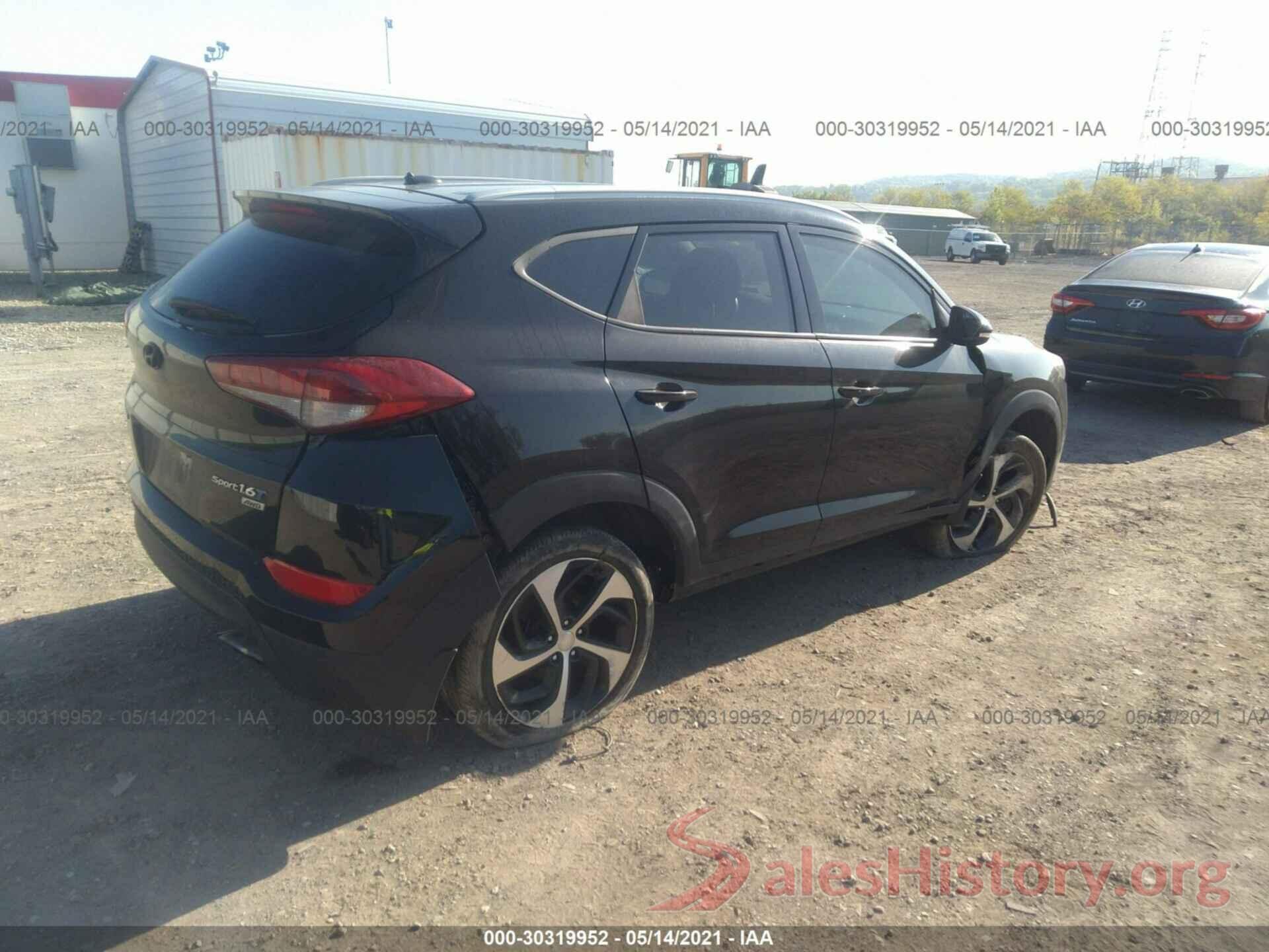 KM8J3CA25GU043048 2016 HYUNDAI TUCSON