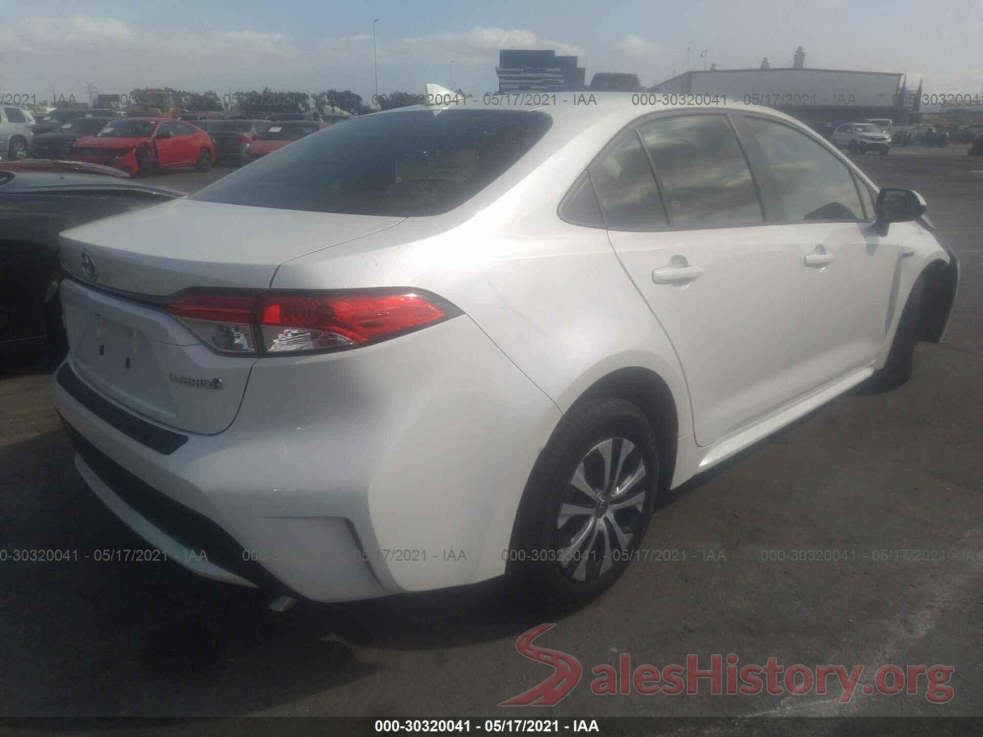 JTDEAMDE4MJ015665 2021 TOYOTA COROLLA