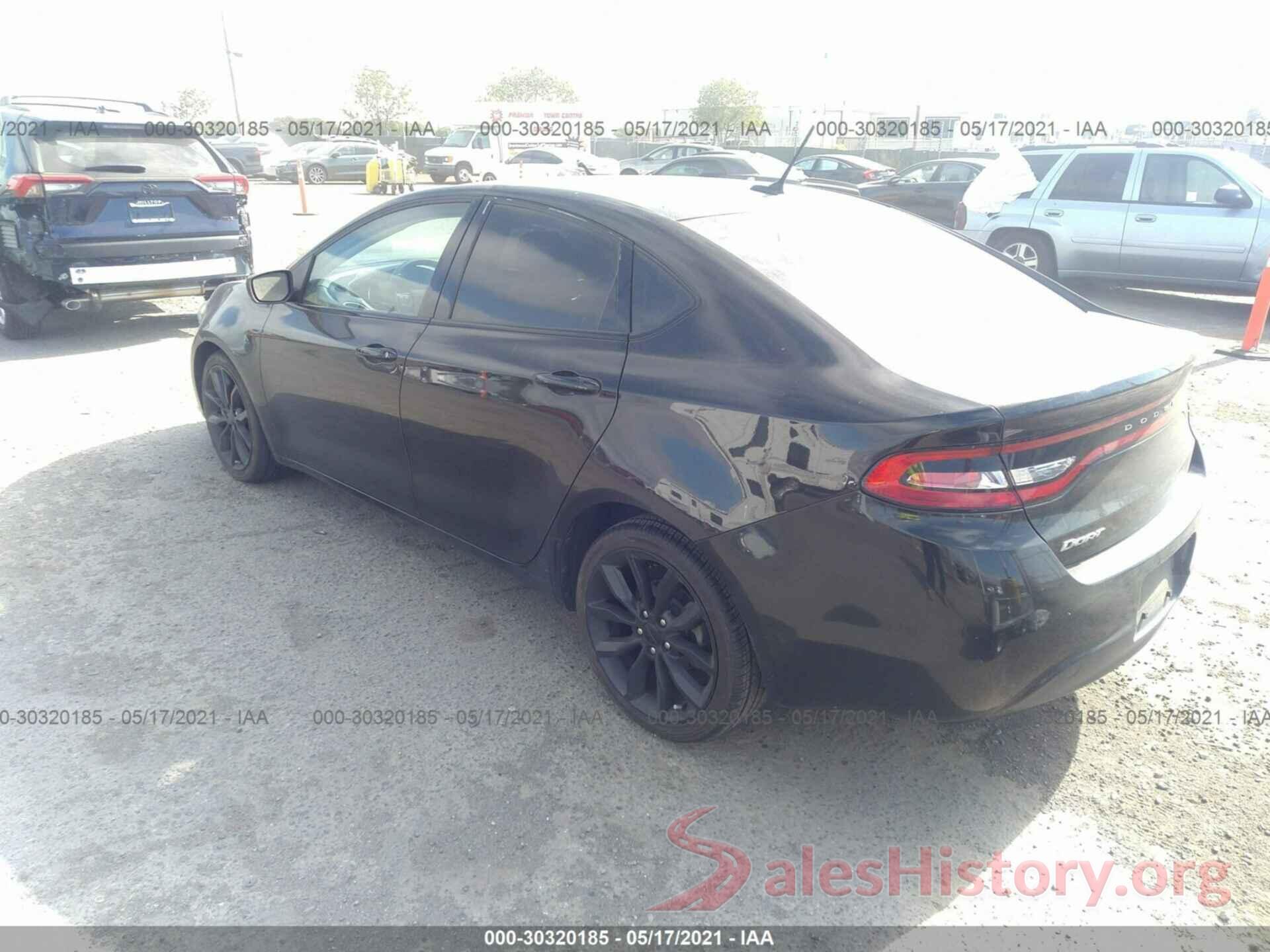 1C3CDFFA0GD818453 2016 DODGE DART