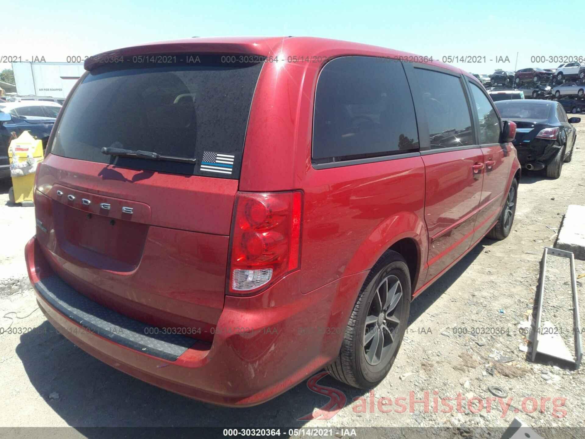 2C4RDGBG5GR182406 2016 DODGE GRAND CARAVAN