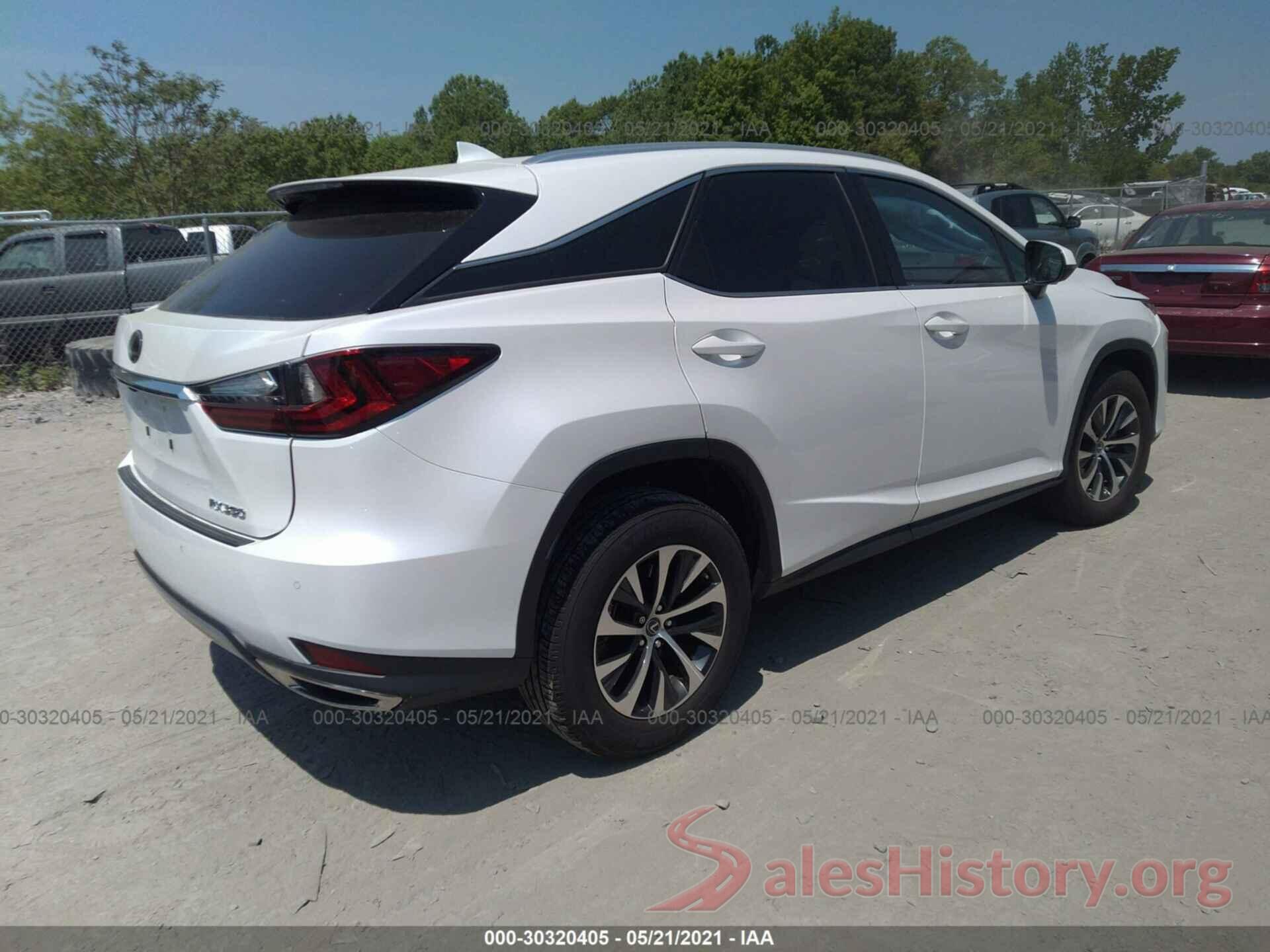 2T2HZMDA0LC252985 2020 LEXUS RX