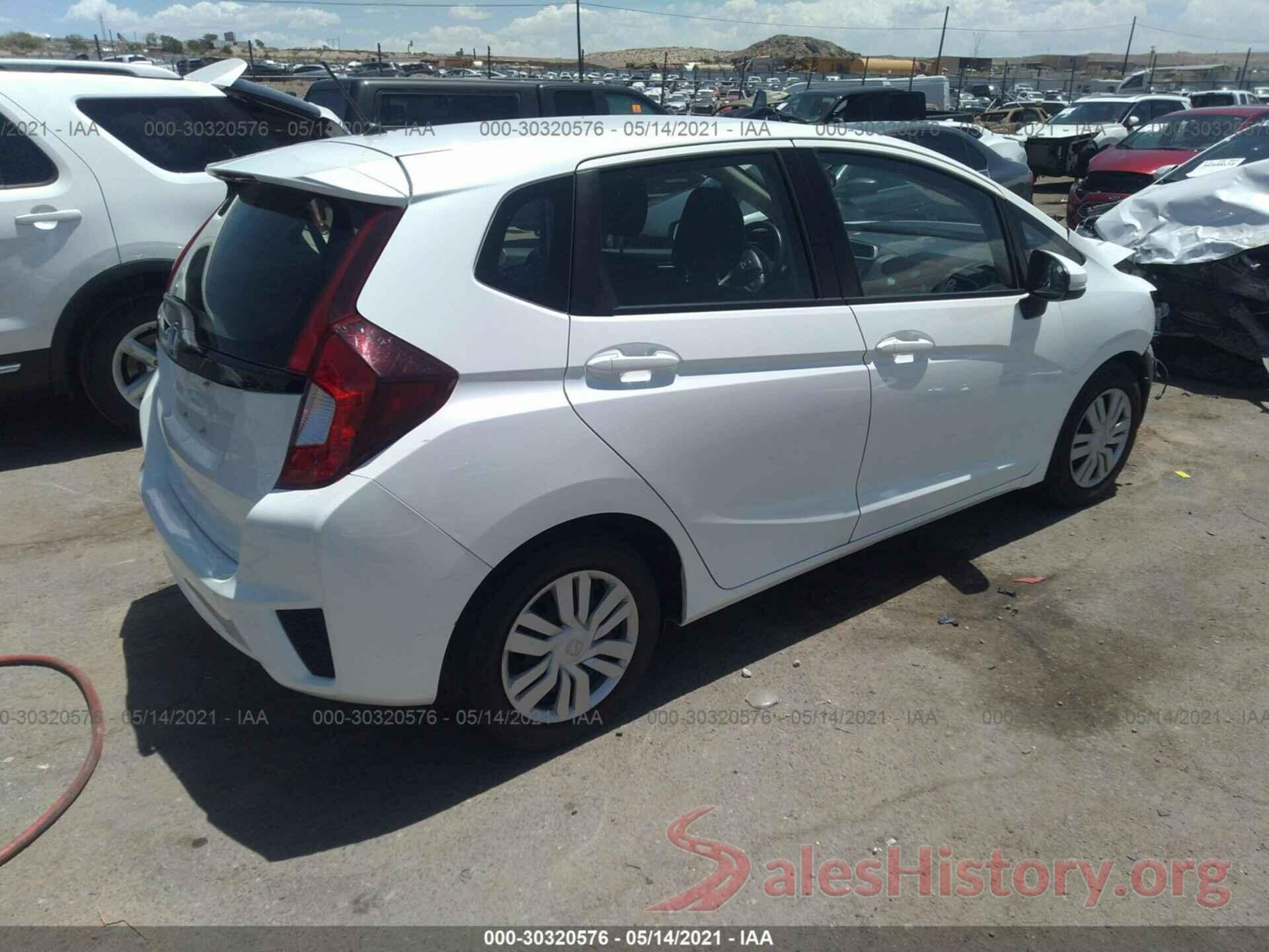 JHMGK5H57GX001409 2016 HONDA FIT