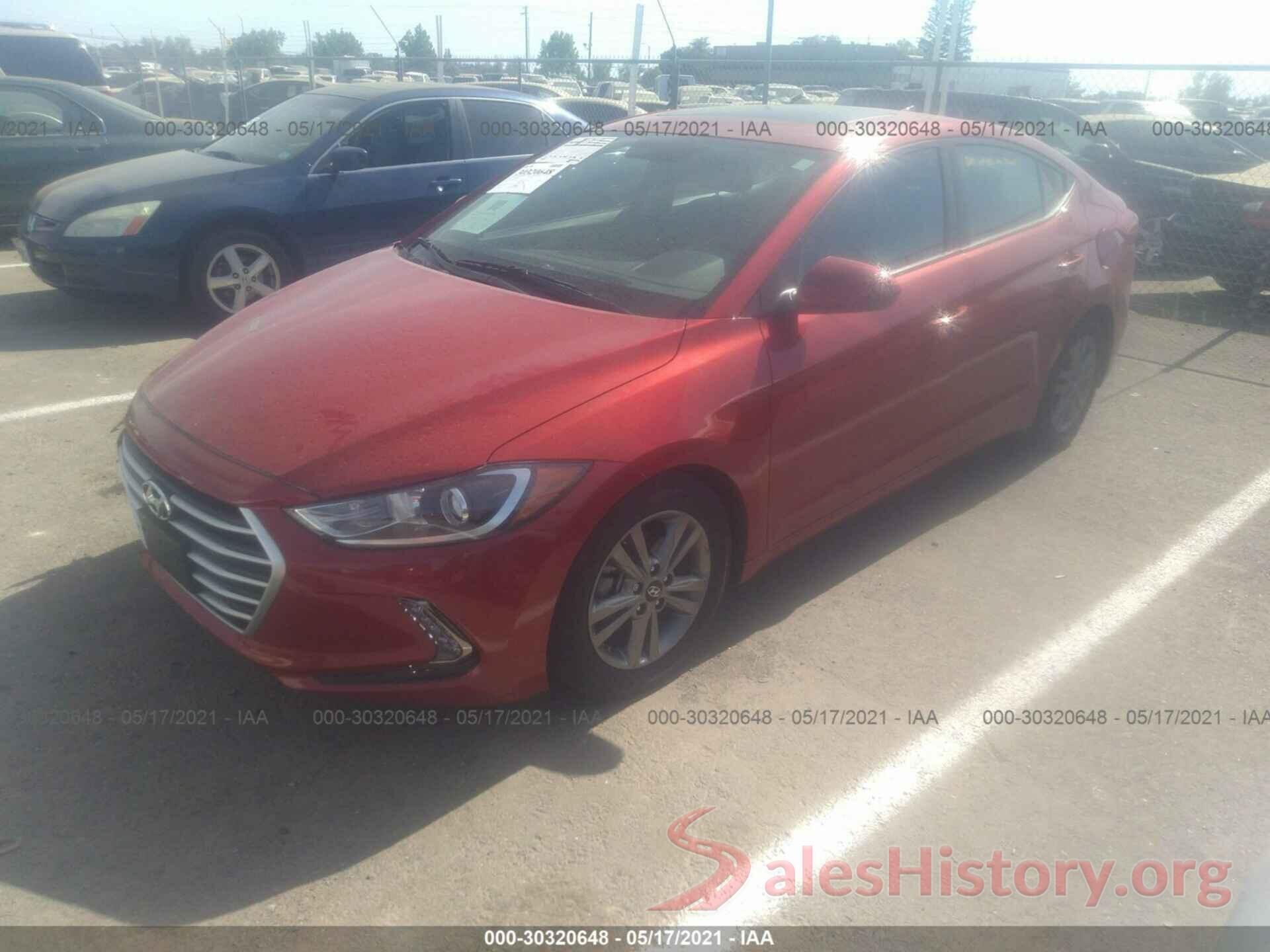 5NPD84LF4HH125387 2017 HYUNDAI ELANTRA