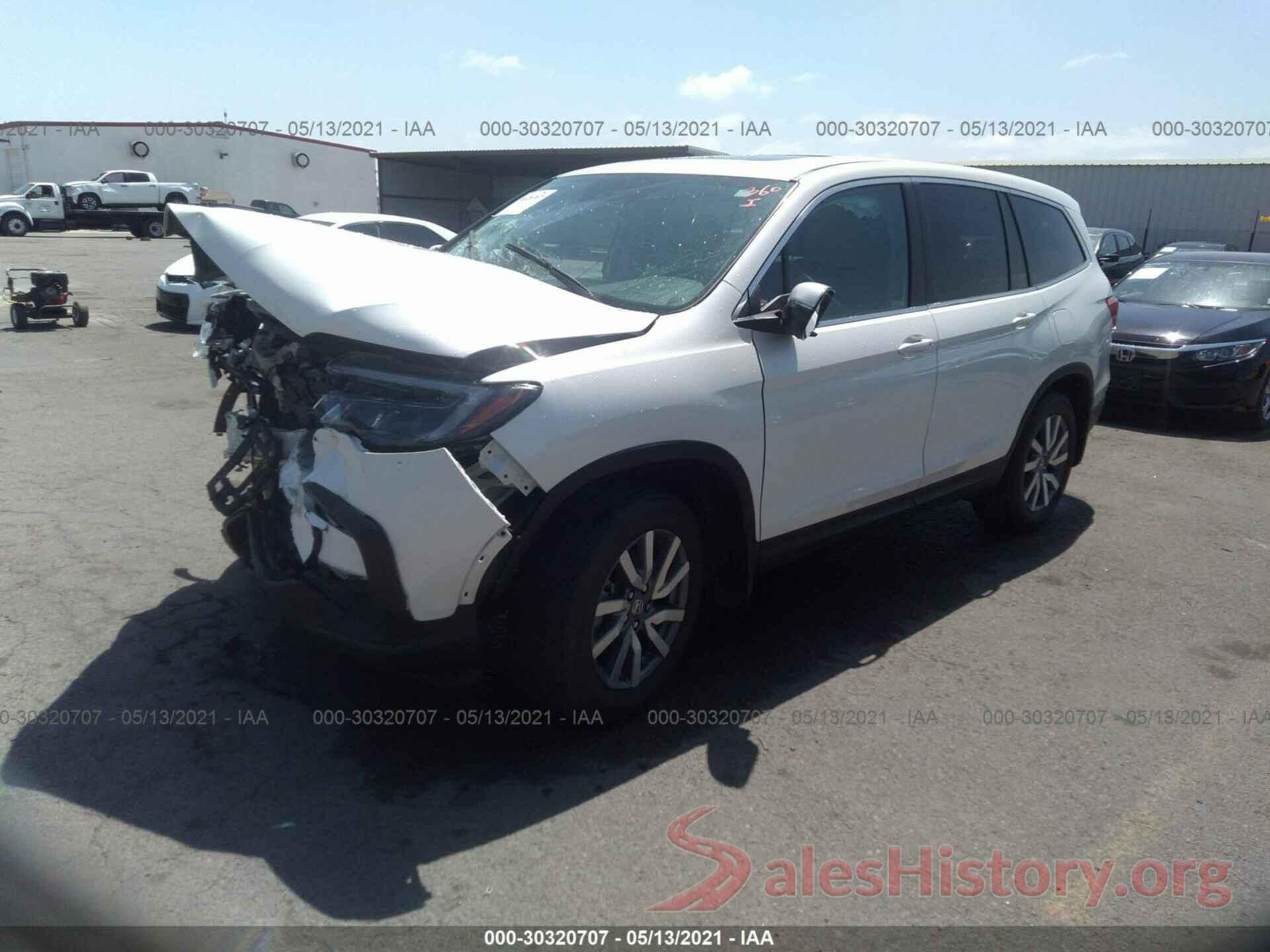 5FNYF5H52KB007079 2019 HONDA PILOT