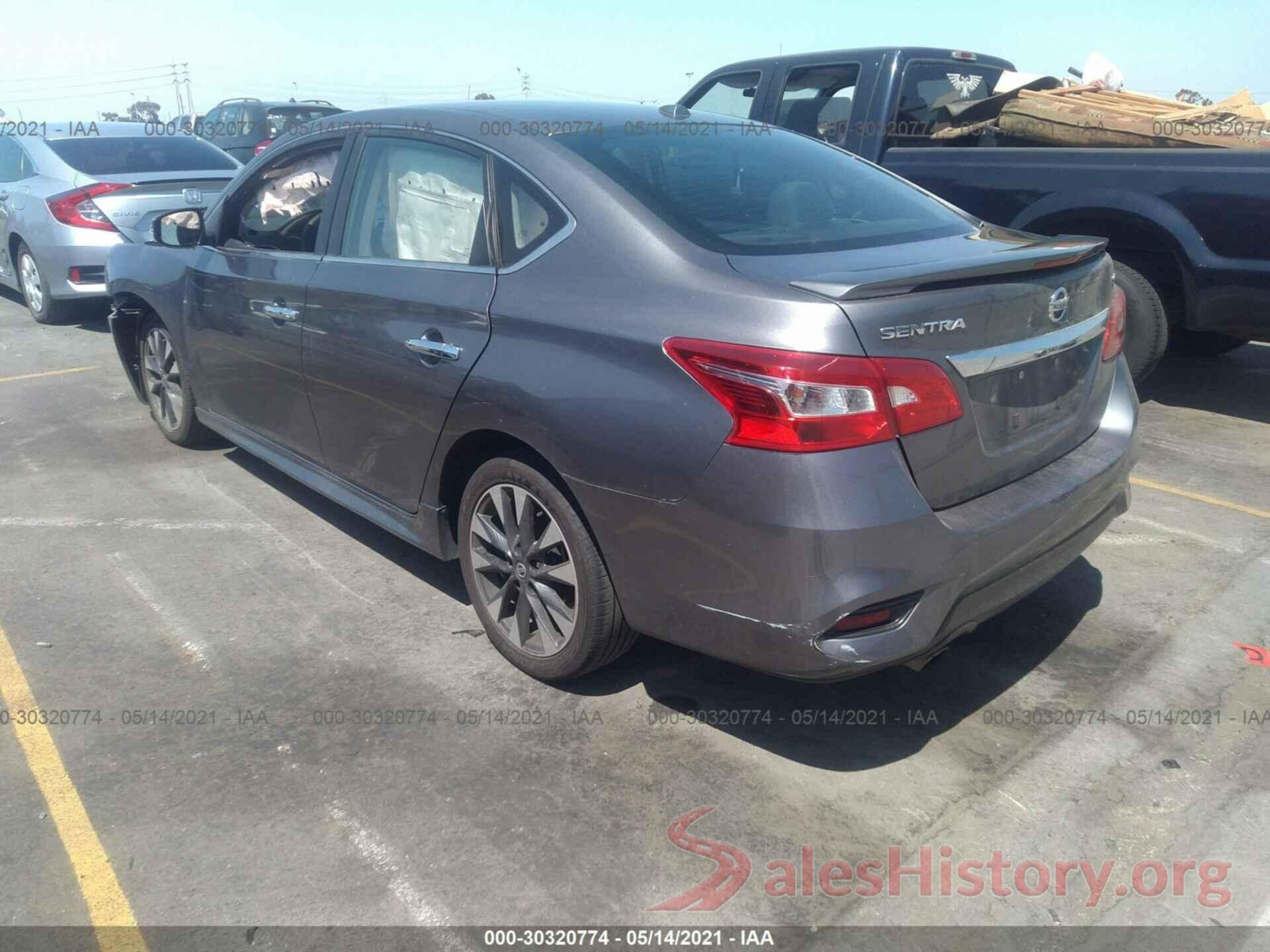 3N1AB7AP1KY316747 2019 NISSAN SENTRA