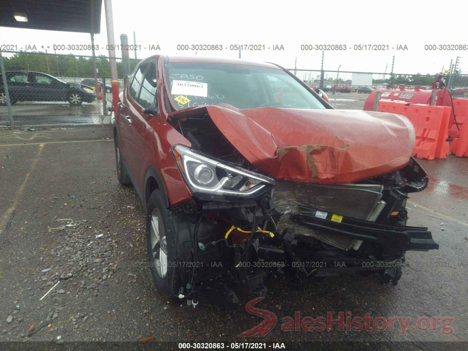 5XYZTDLB6JG510268 2018 HYUNDAI SANTA FE SPORT