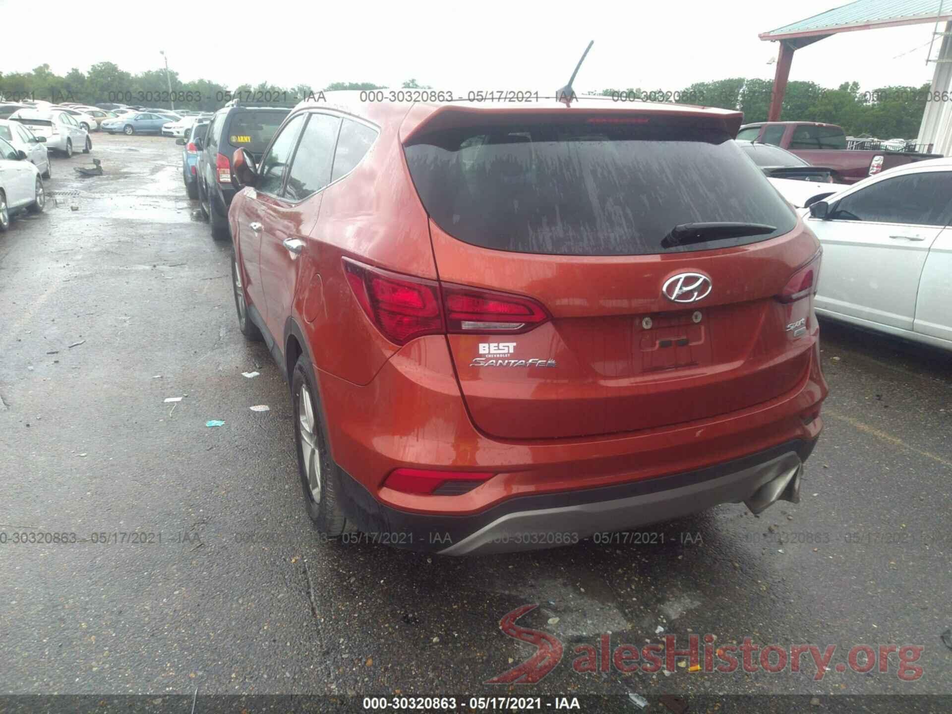 5XYZTDLB6JG510268 2018 HYUNDAI SANTA FE SPORT