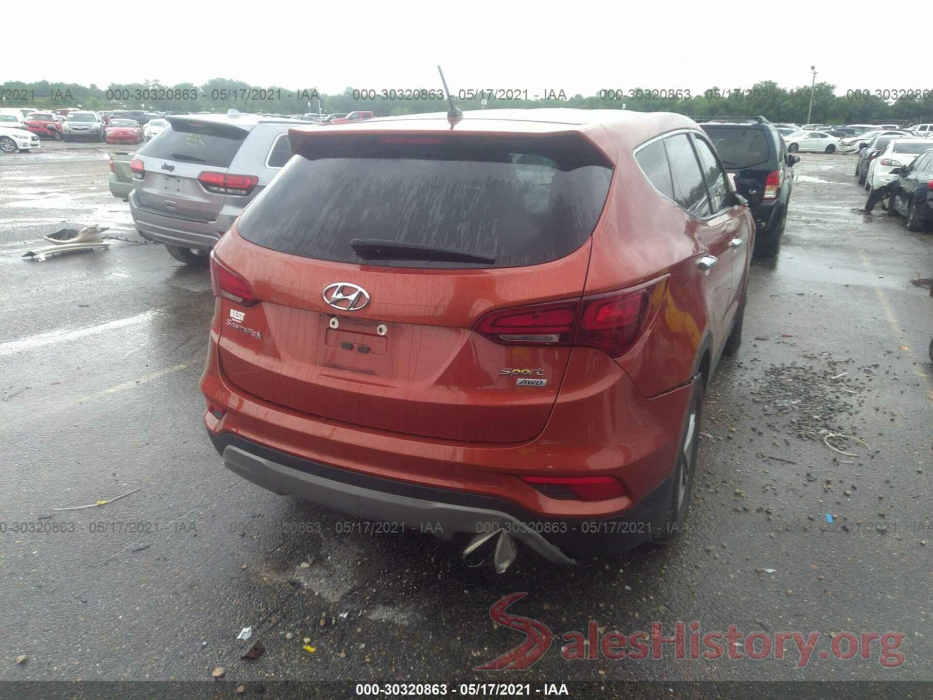 5XYZTDLB6JG510268 2018 HYUNDAI SANTA FE SPORT